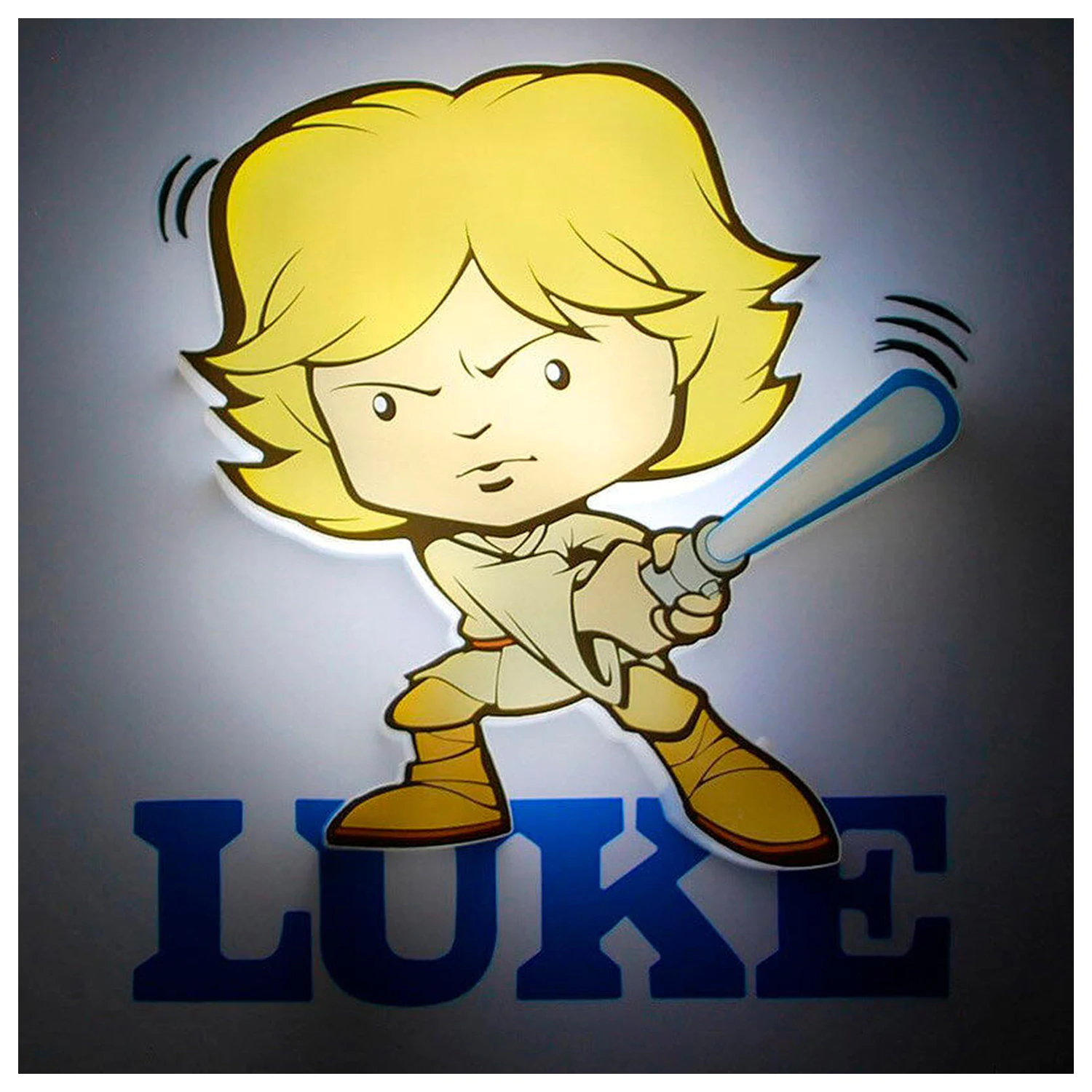 Star Wars Luke Skywalker 3D Light FX mini lampa zdjęcie produktu