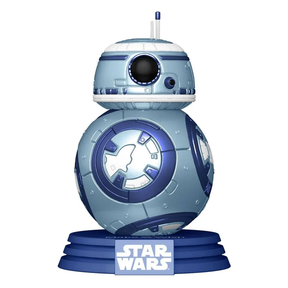 Star Wars Spełnij Życzenie 2022 POP! Star Wars Figurka Vinyl BB-8 (Metaliczny) 9 cm zdjęcie produktu