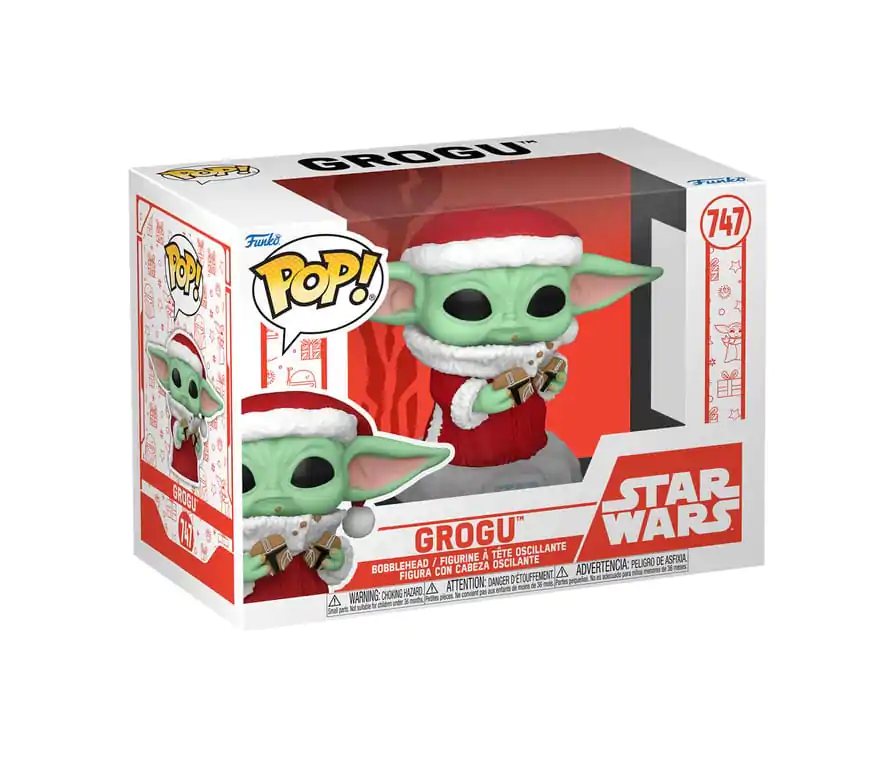 Star Wars: Mandalorian Funko POP! Figurka Vinyl Holiday Grogu 9 cm zdjęcie produktu