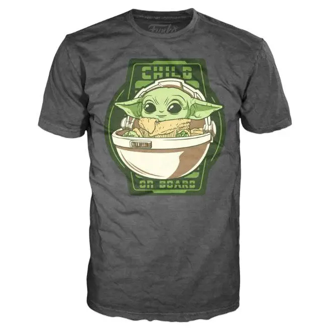 Star Wars Mandalorian Yoda The Child On Board t-shirt (koszulka) zdjęcie produktu