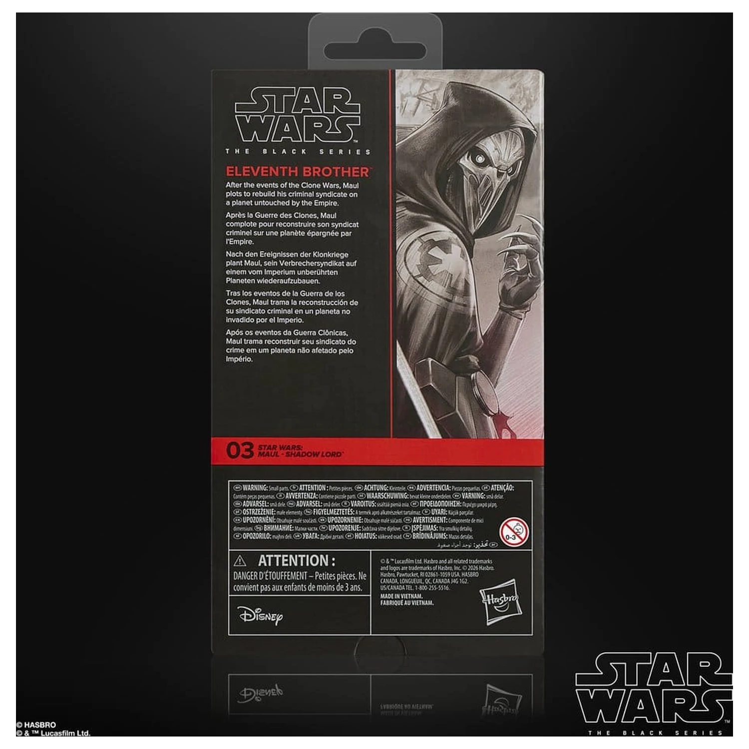 Star Wars: Maul - Shadow Lord Black Series Figurka akcji Eleventh Brother 15 cm zdjęcie produktu