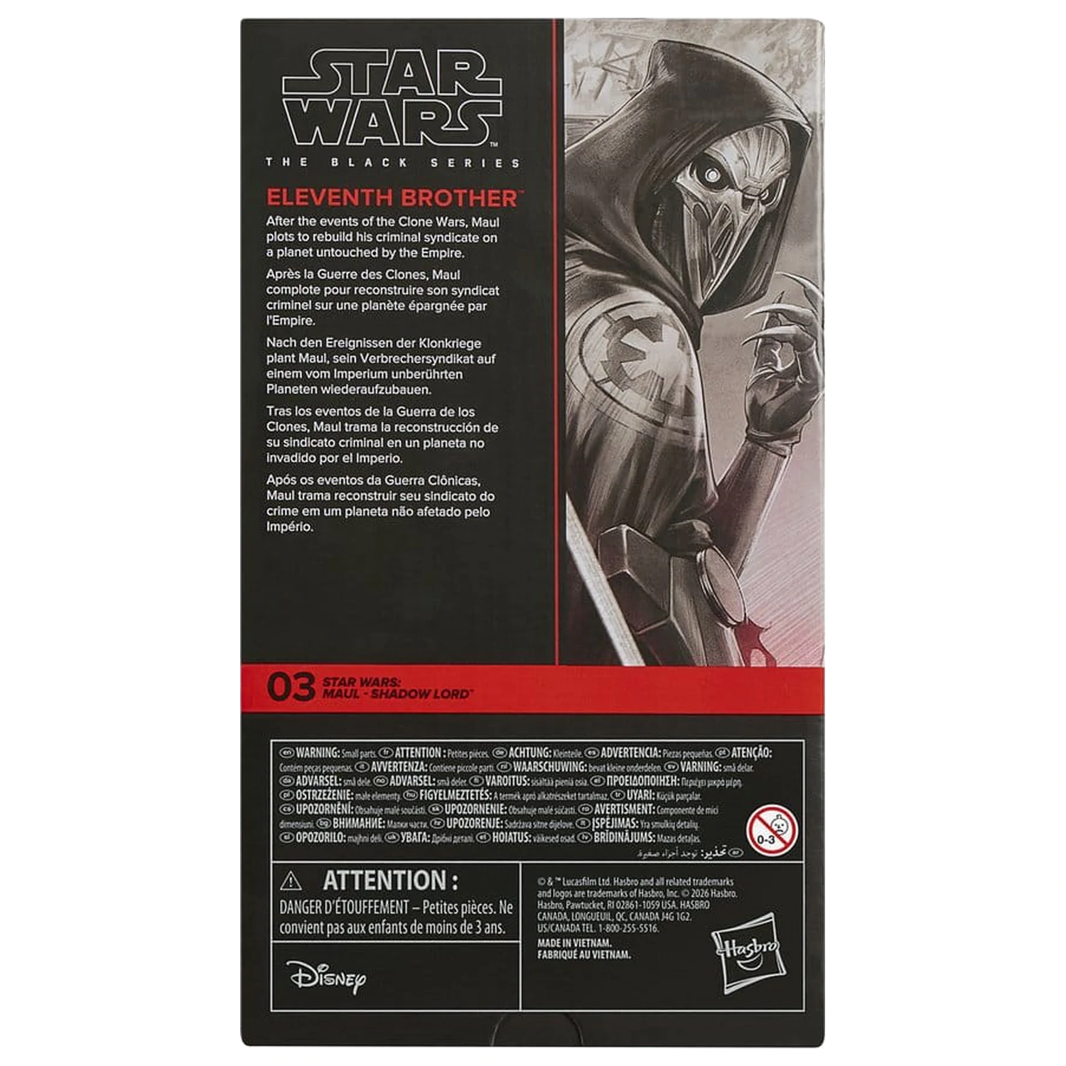 Star Wars: Maul - Shadow Lord Black Series Figurka akcji Eleventh Brother 15 cm zdjęcie produktu