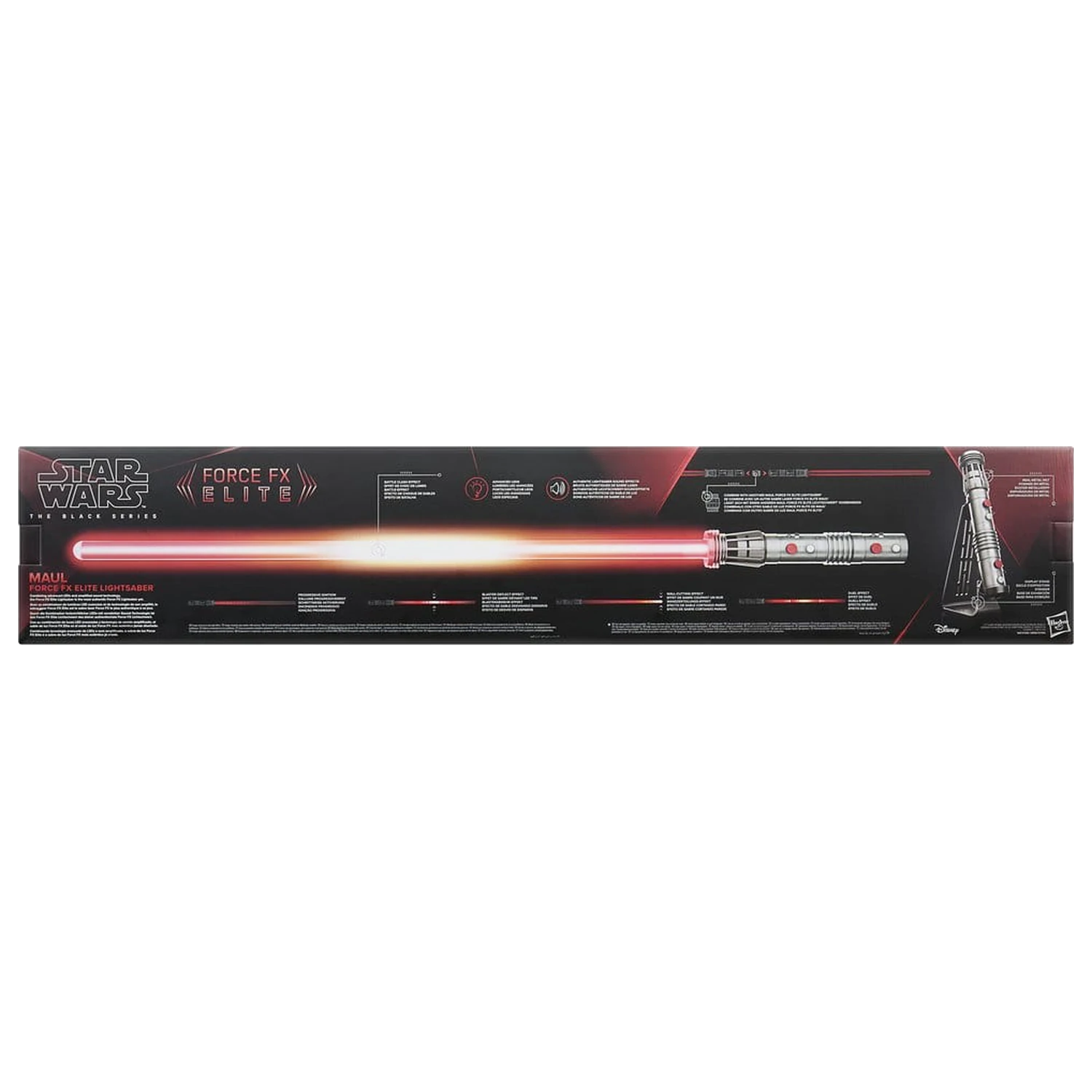 Star Wars: Maul - Shadow Lord Black Series replika miecza świetlnego Force FX Elite Maul zdjęcie produktu