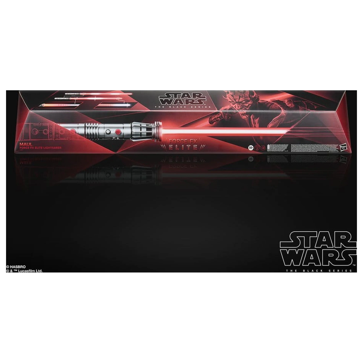 Star Wars: Maul - Shadow Lord Black Series replika miecza świetlnego Force FX Elite Maul zdjęcie produktu