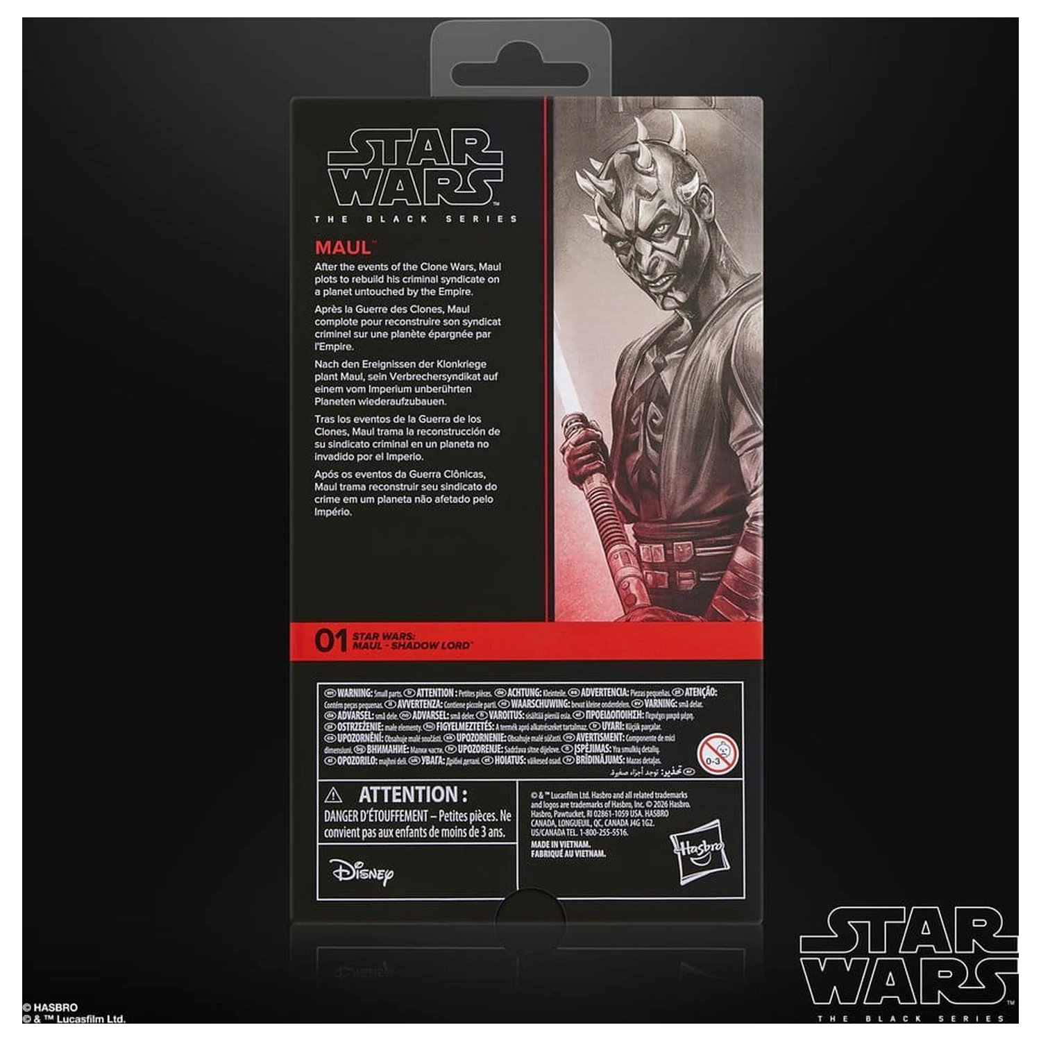 Star Wars: Maul - Shadow Lord Black Series figurka akcji Maul 15 cm zdjęcie produktu
