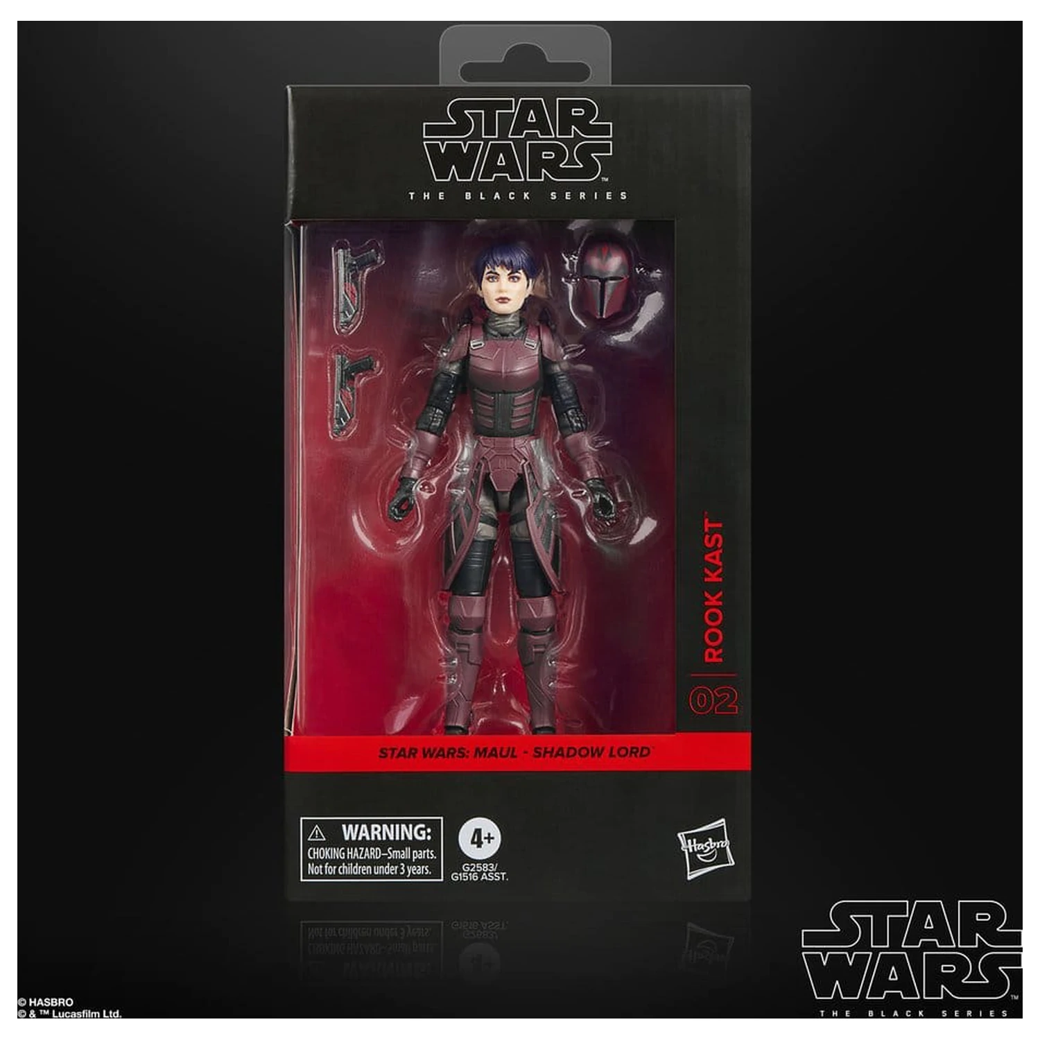 Star Wars: Maul - Shadow Lord Black Series figurka akcji Rook Kast 15 cm zdjęcie produktu