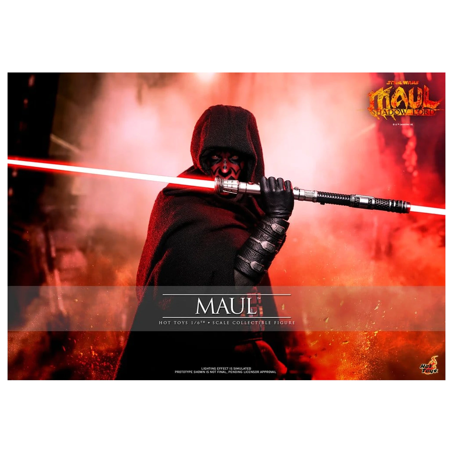 Star Wars: Maul - Shadow Lord Television Arcydzieło Figurka 1/6 Maul 29 cm zdjęcie produktu