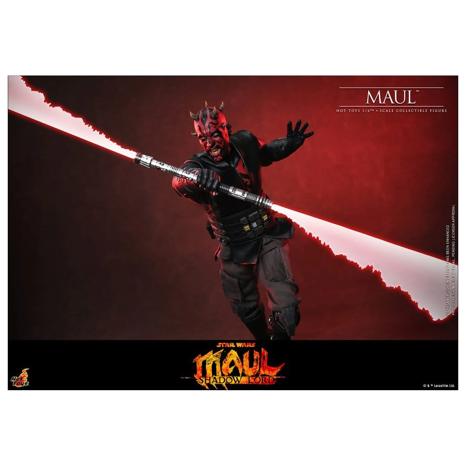 Star Wars: Maul - Shadow Lord Television Arcydzieło Figurka 1/6 Maul 29 cm zdjęcie produktu