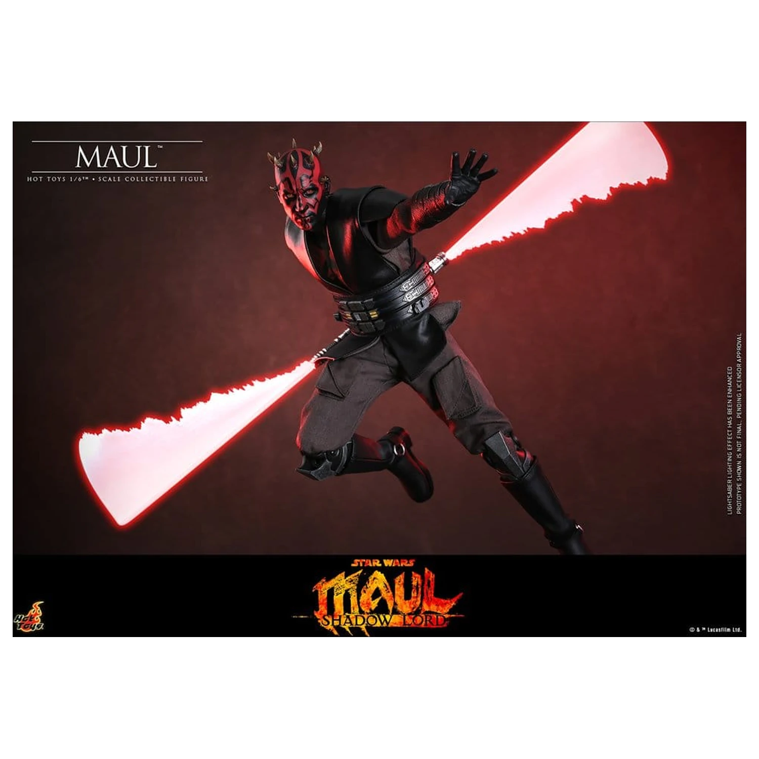 Star Wars: Maul - Shadow Lord Television Arcydzieło Figurka 1/6 Maul 29 cm zdjęcie produktu