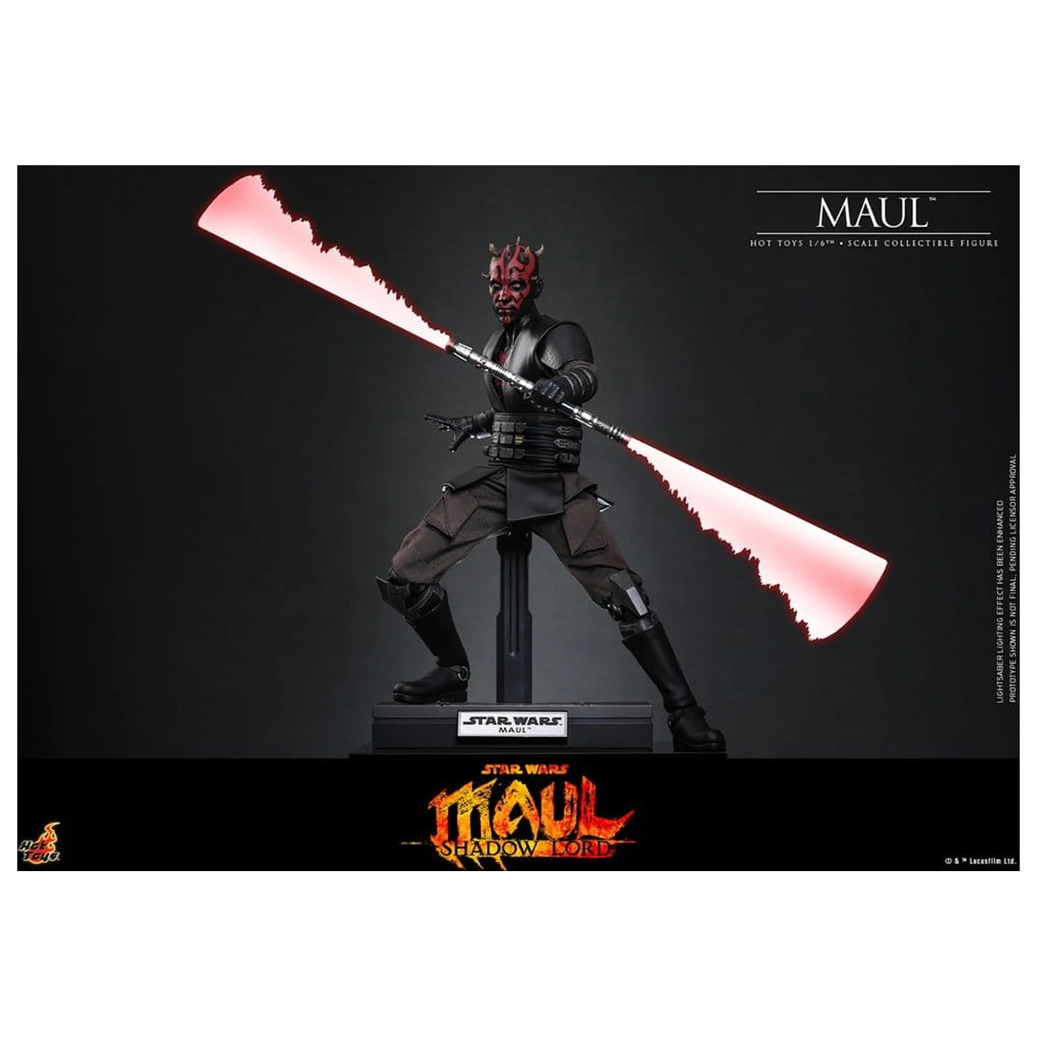 Star Wars: Maul - Shadow Lord Television Arcydzieło Figurka 1/6 Maul 29 cm zdjęcie produktu