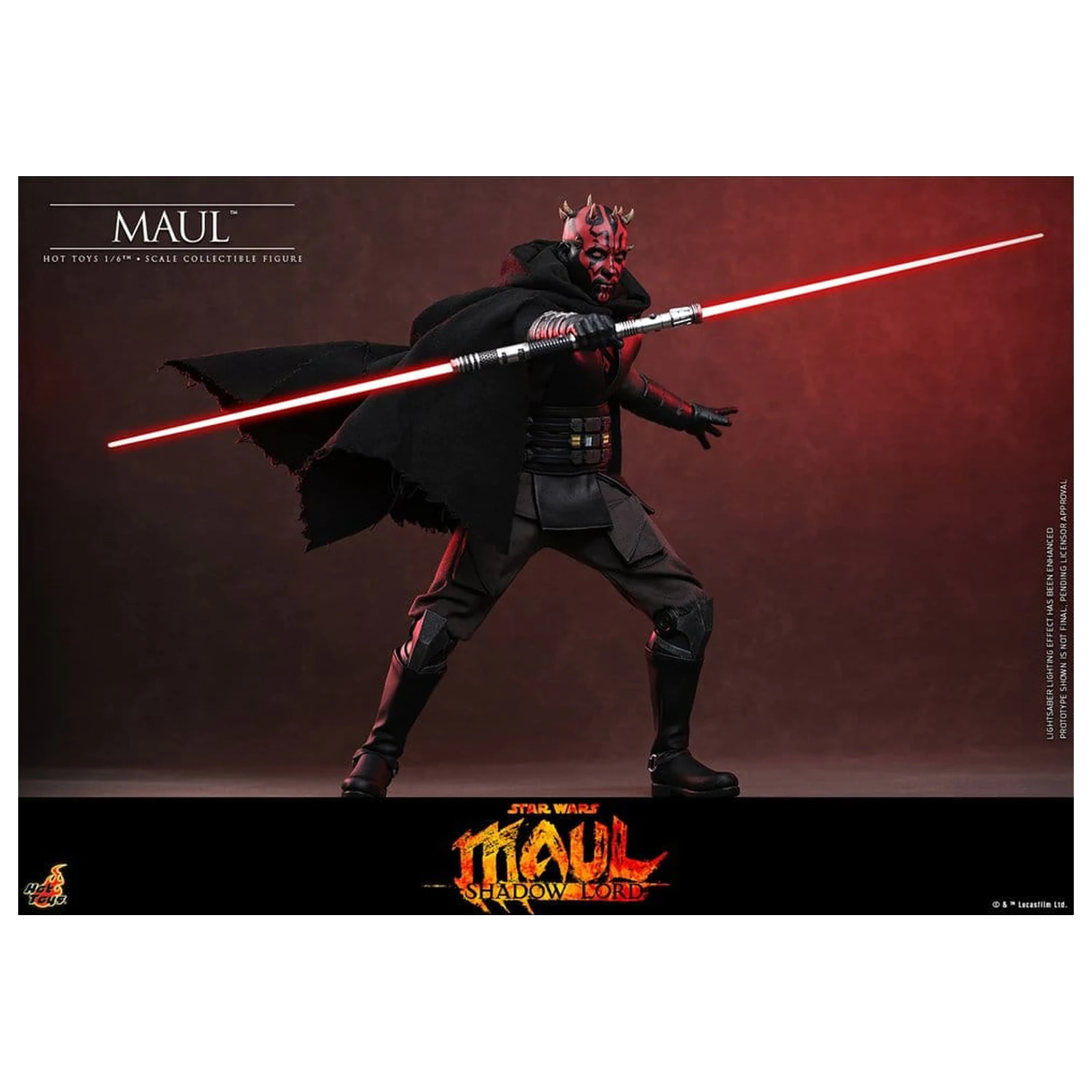 Star Wars: Maul - Shadow Lord Television Arcydzieło Figurka 1/6 Maul 29 cm zdjęcie produktu
