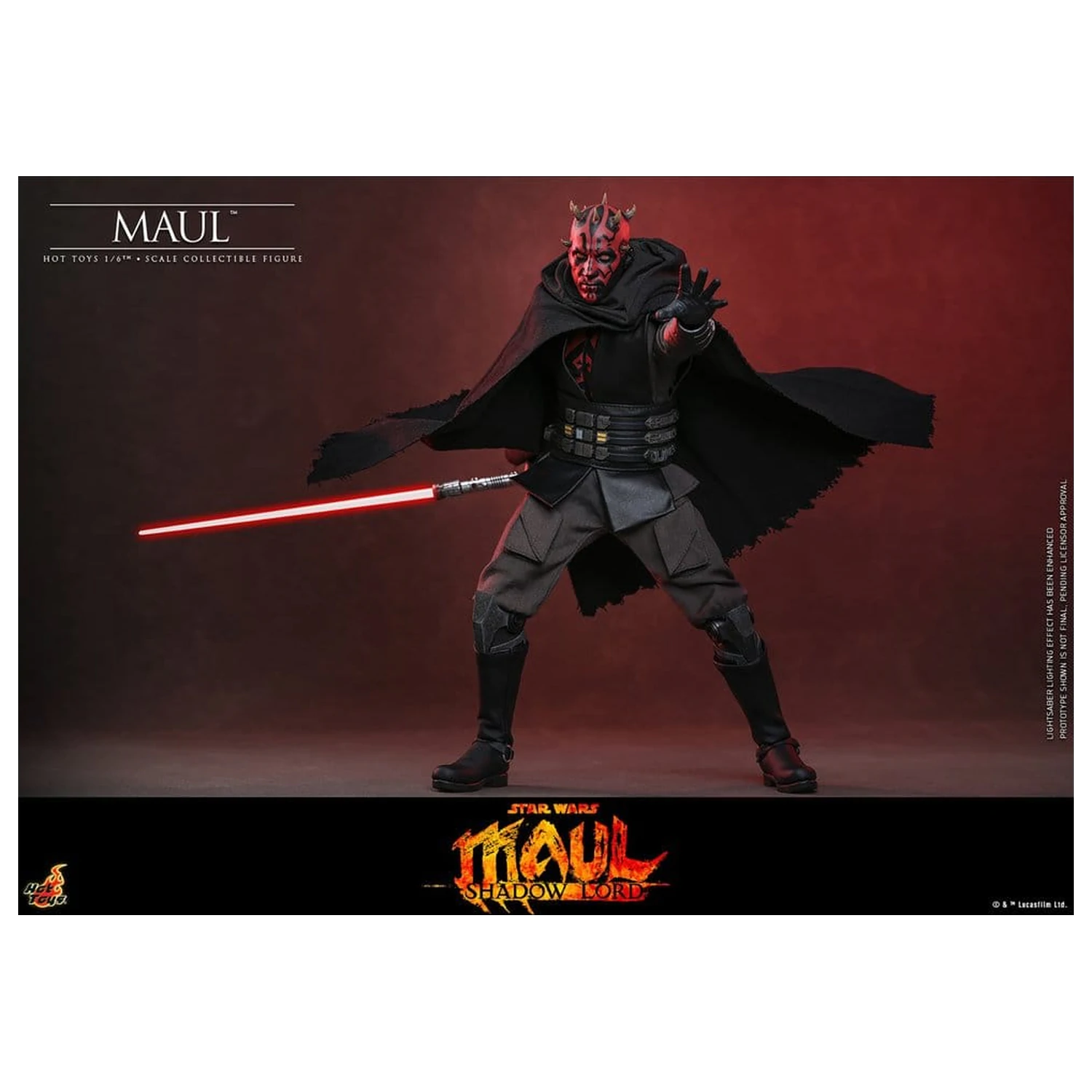 Star Wars: Maul - Shadow Lord Television Arcydzieło Figurka 1/6 Maul 29 cm zdjęcie produktu