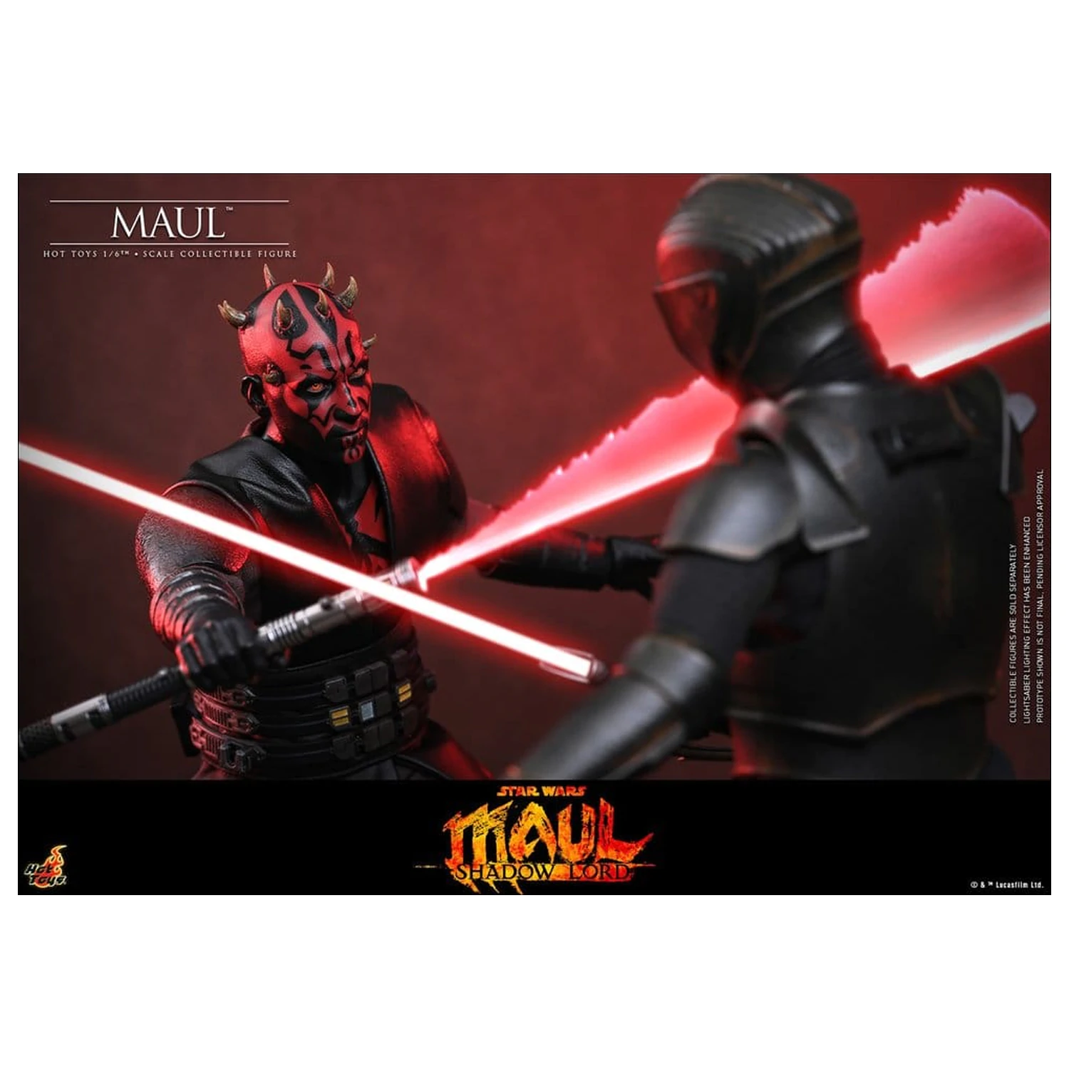 Star Wars: Maul - Shadow Lord Television Arcydzieło Figurka 1/6 Maul 29 cm zdjęcie produktu
