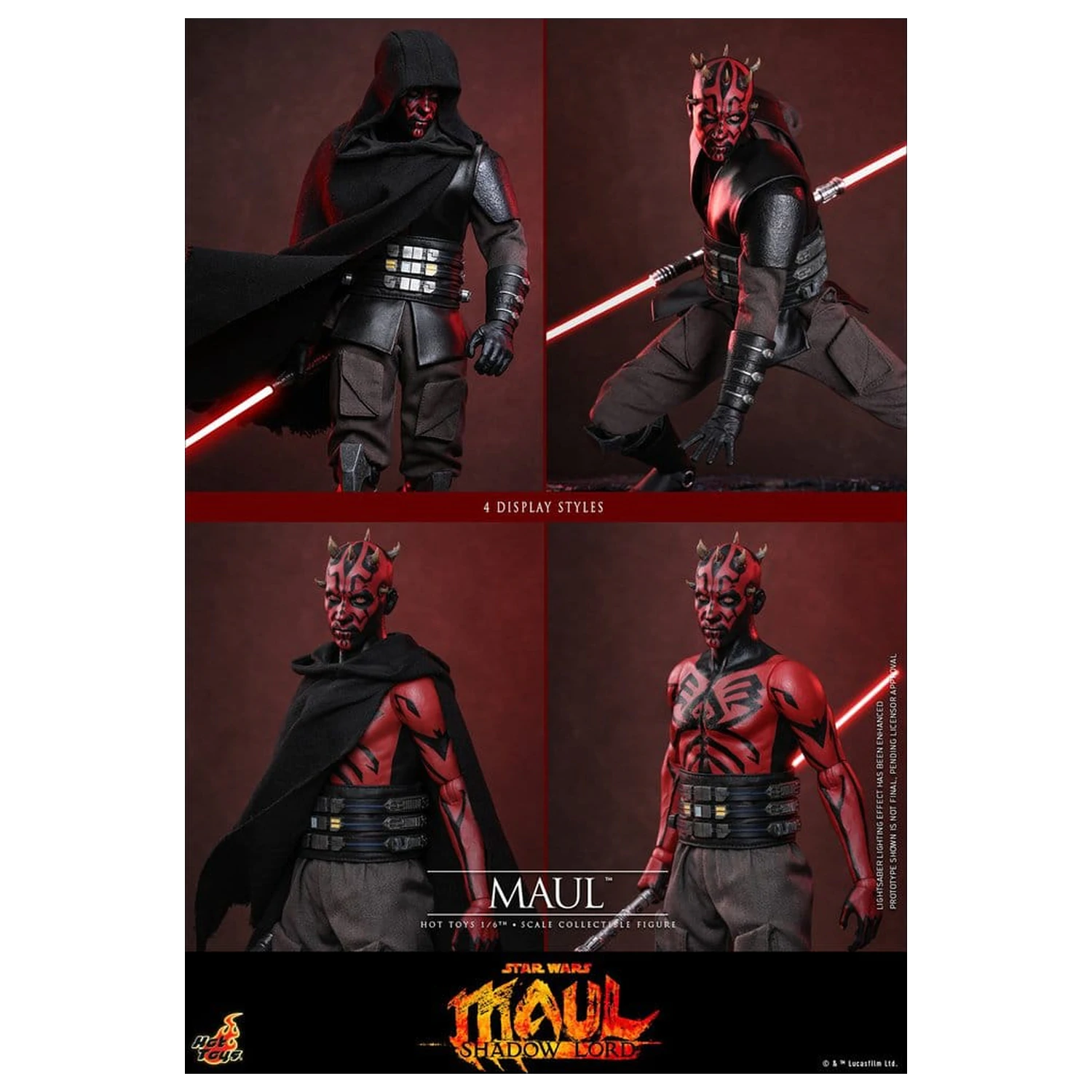 Star Wars: Maul - Shadow Lord Television Arcydzieło Figurka 1/6 Maul 29 cm zdjęcie produktu