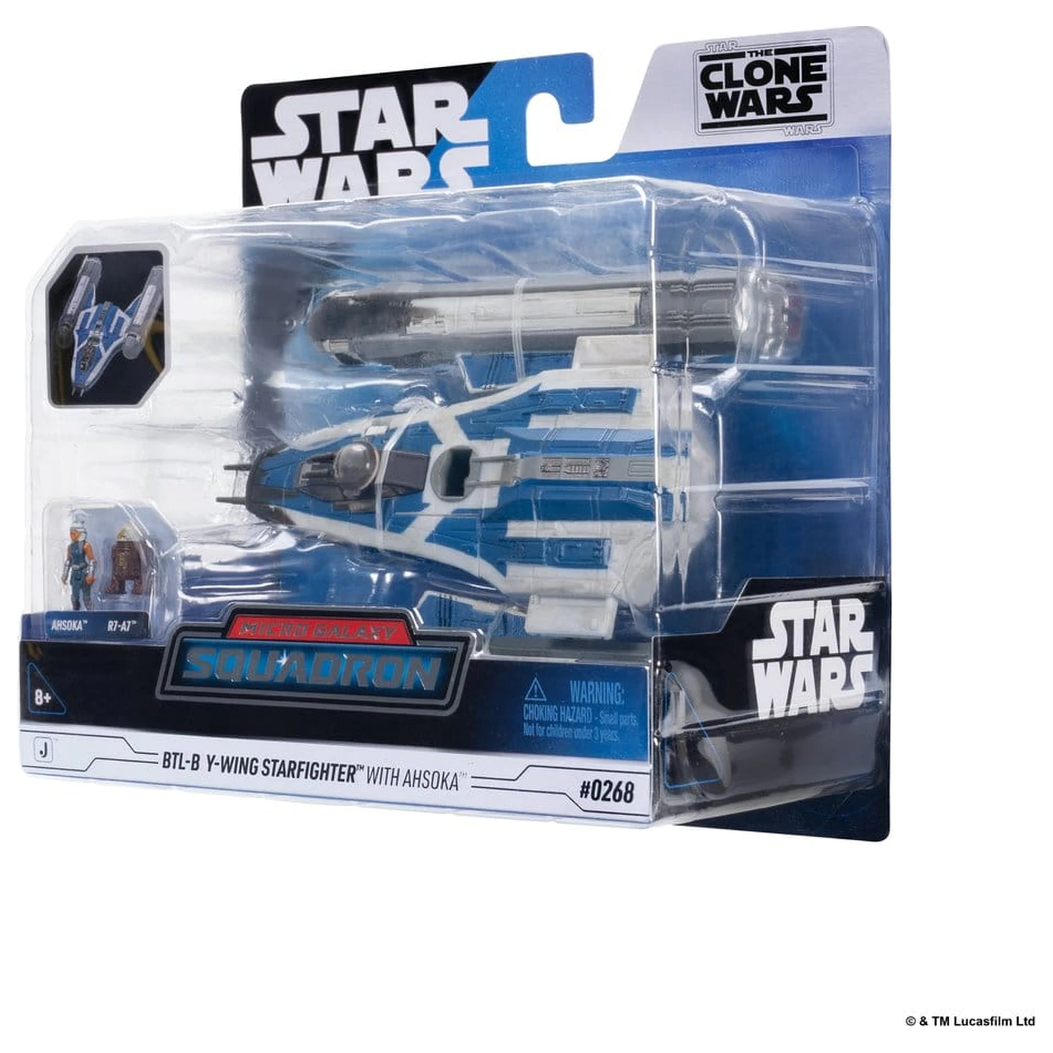 Star Wars Średni pojazd i figurka BTL-B Y-wing & Ahsoka & R7-A7 zdjęcie produktu
