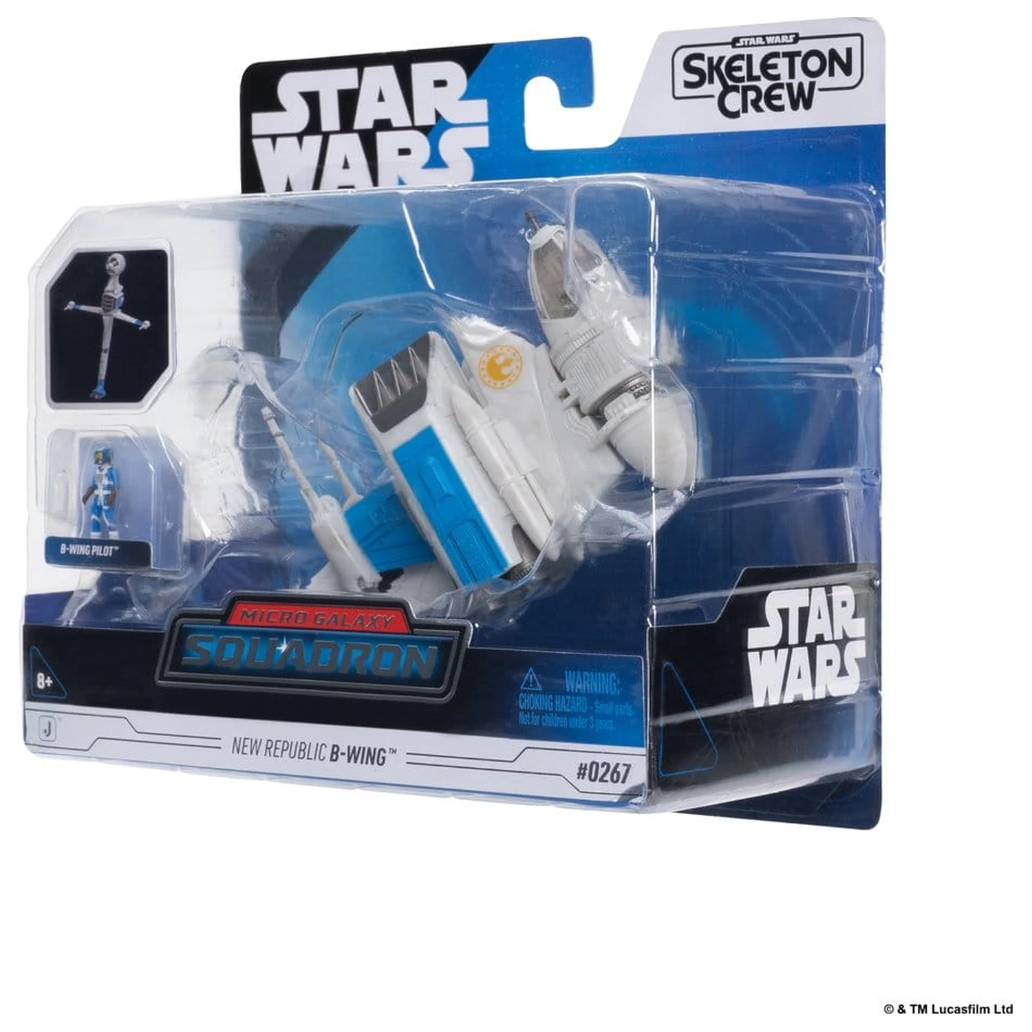 Star Wars Średni Pojazd i Figurka New Republic B-wing i B-Wing Pilot zdjęcie produktu
