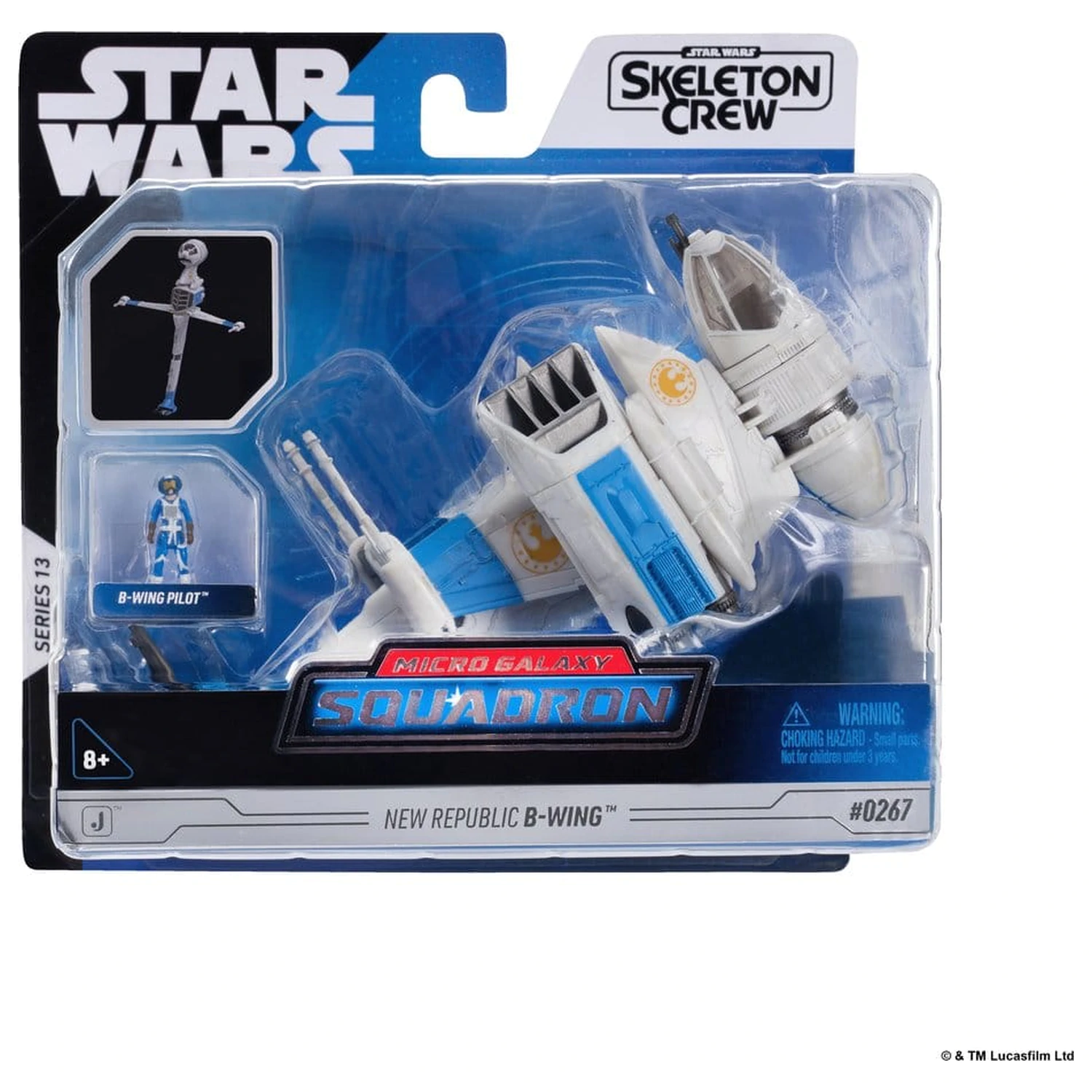 Star Wars Średni Pojazd i Figurka New Republic B-wing i B-Wing Pilot zdjęcie produktu