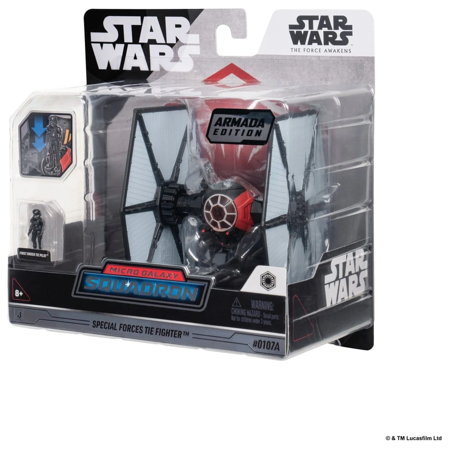 Star Wars Medium Vehicle & Figurki w zestawie Special Forces TIE Fighter & First Order TIE Pilot (Armada Edition) zdjęcie produktu