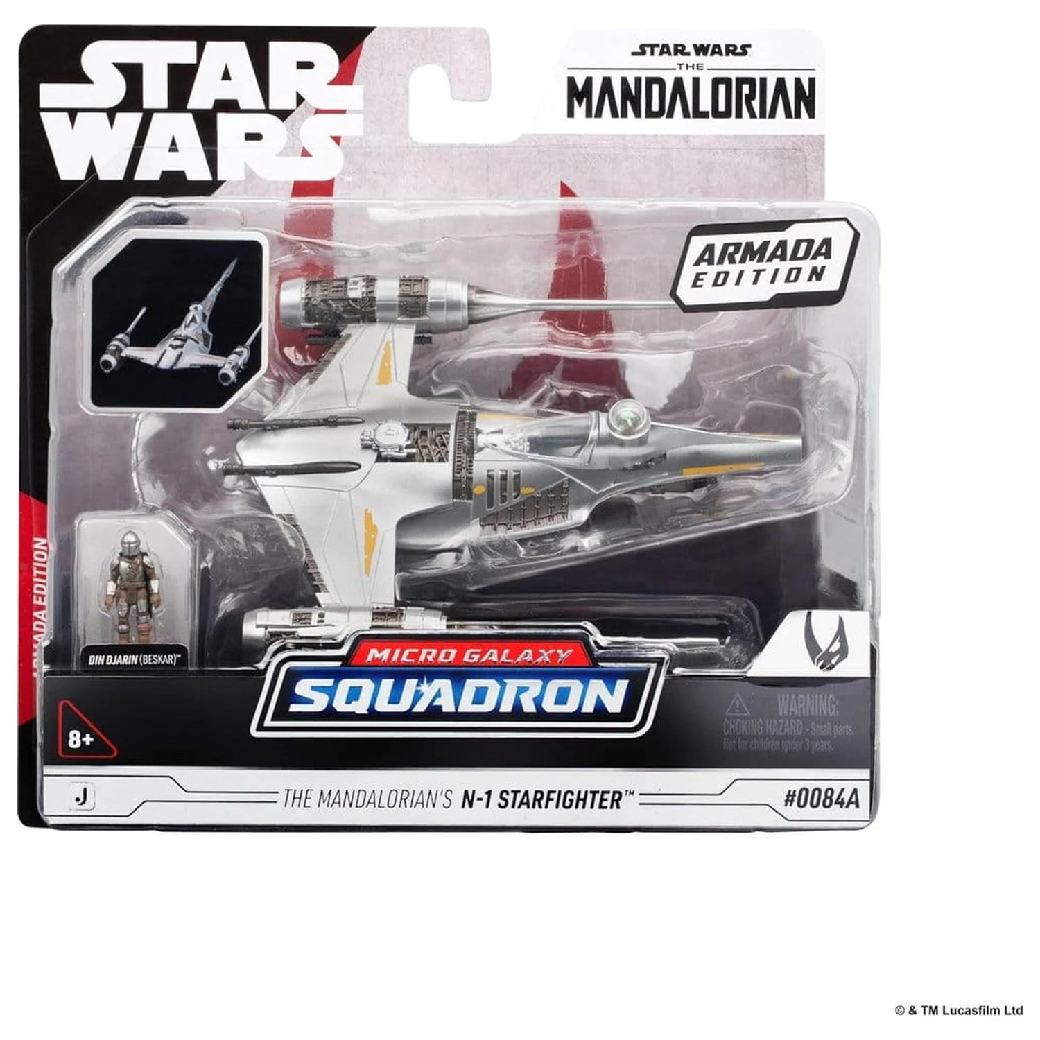 Star Wars Średni Pojazd N1 z Mando 13 cm zdjęcie produktu