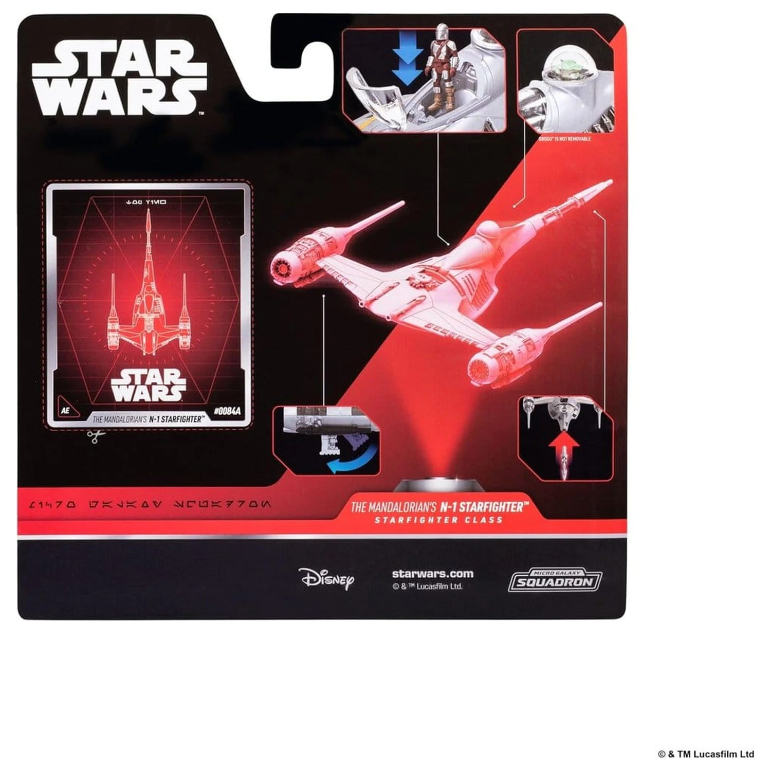 Star Wars Średni Pojazd N1 z Mando 13 cm zdjęcie produktu