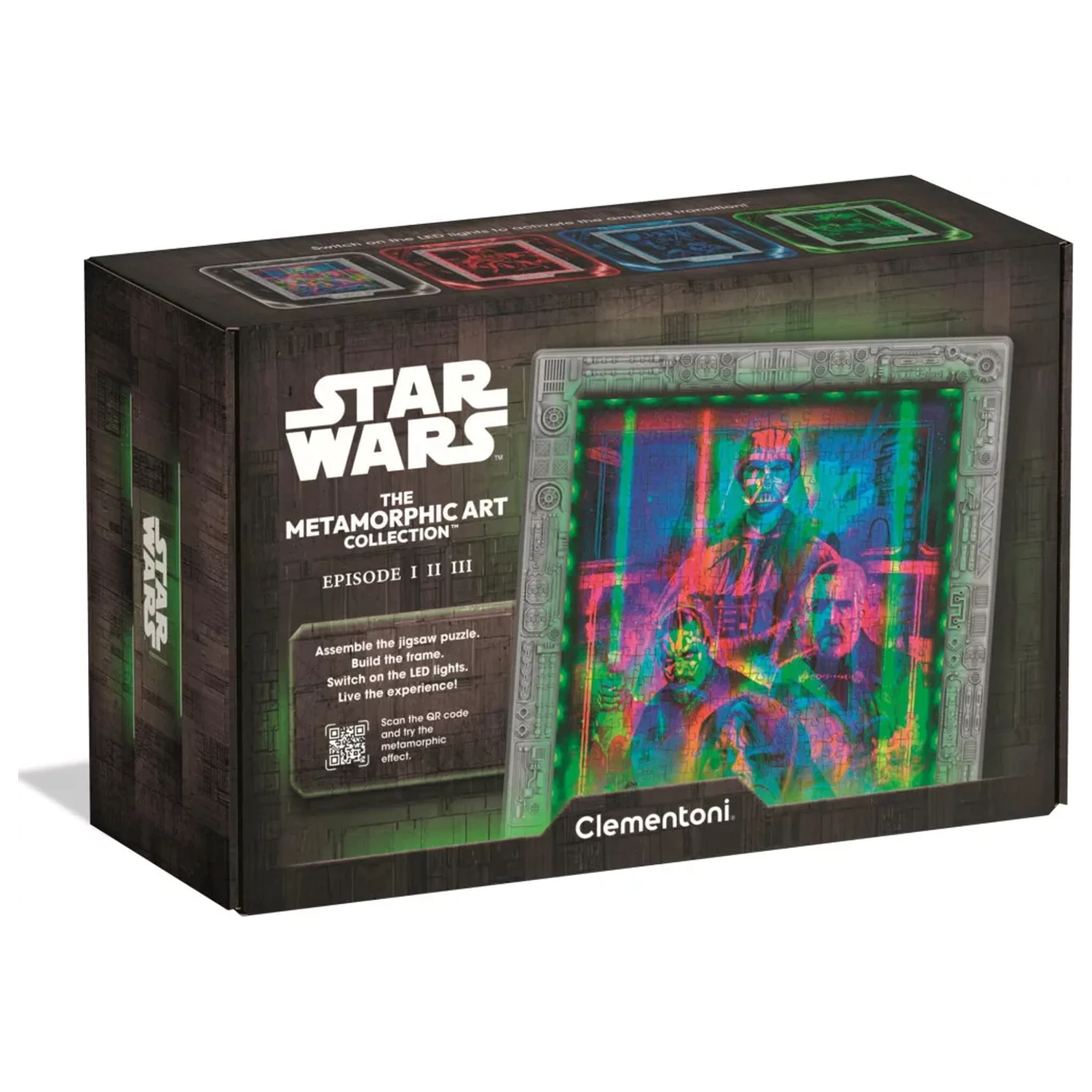 Star Wars Metamorphic puzzle 520-elementowe z ramką LED zdjęcie produktu