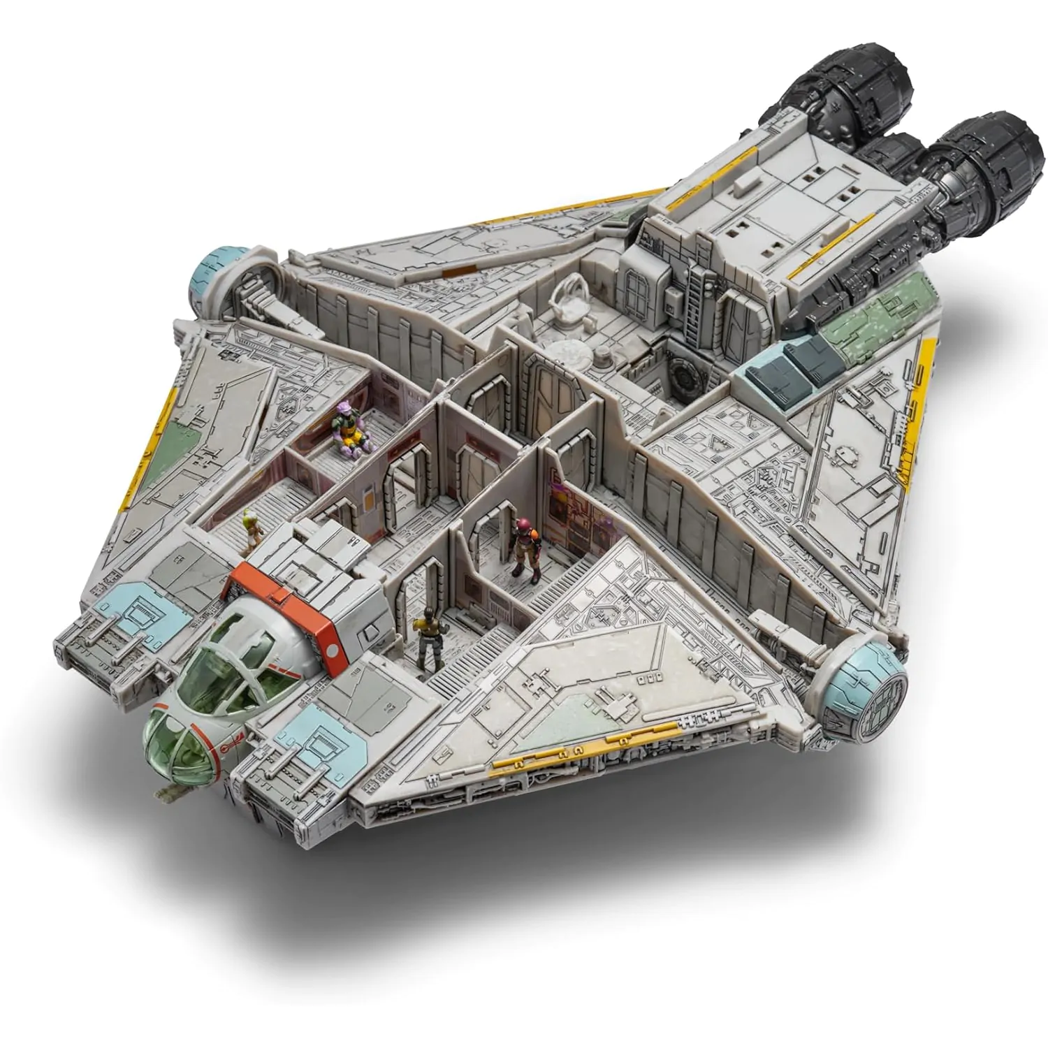 Star Wars Micro Galaxy Squadron Ghost Feature pojazd z figurkami zdjęcie produktu