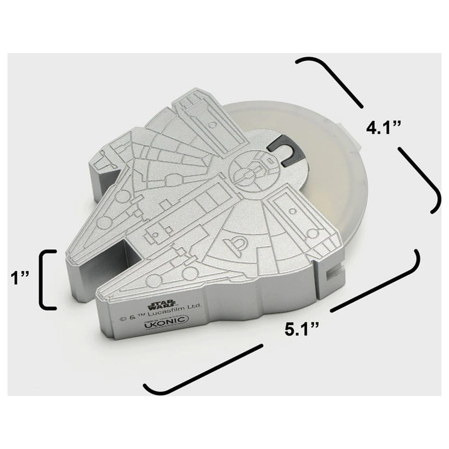 Star Wars Krajalnica do pizzy Millennium Falcon zdjęcie produktu
