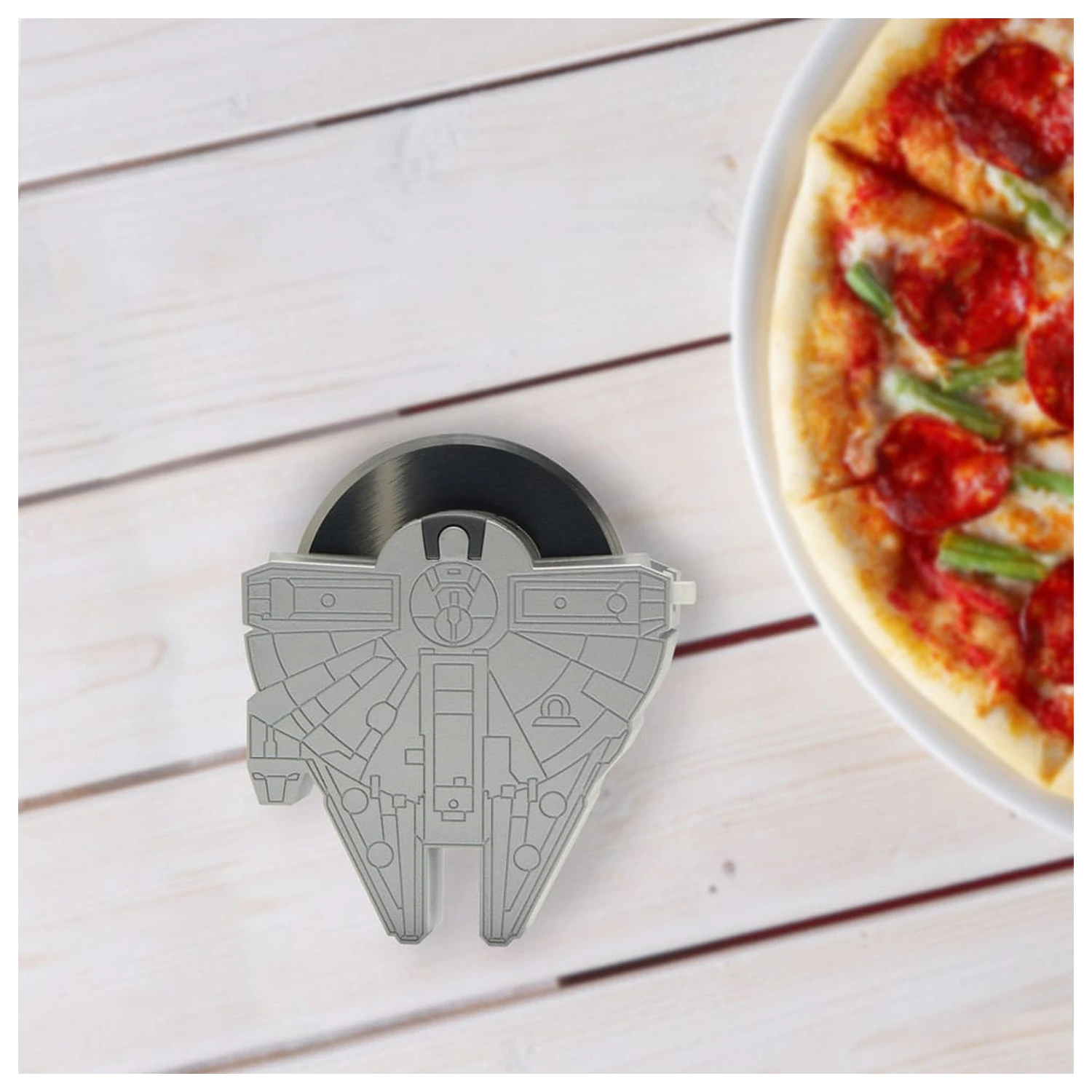 Star Wars Krajalnica do pizzy Millennium Falcon zdjęcie produktu