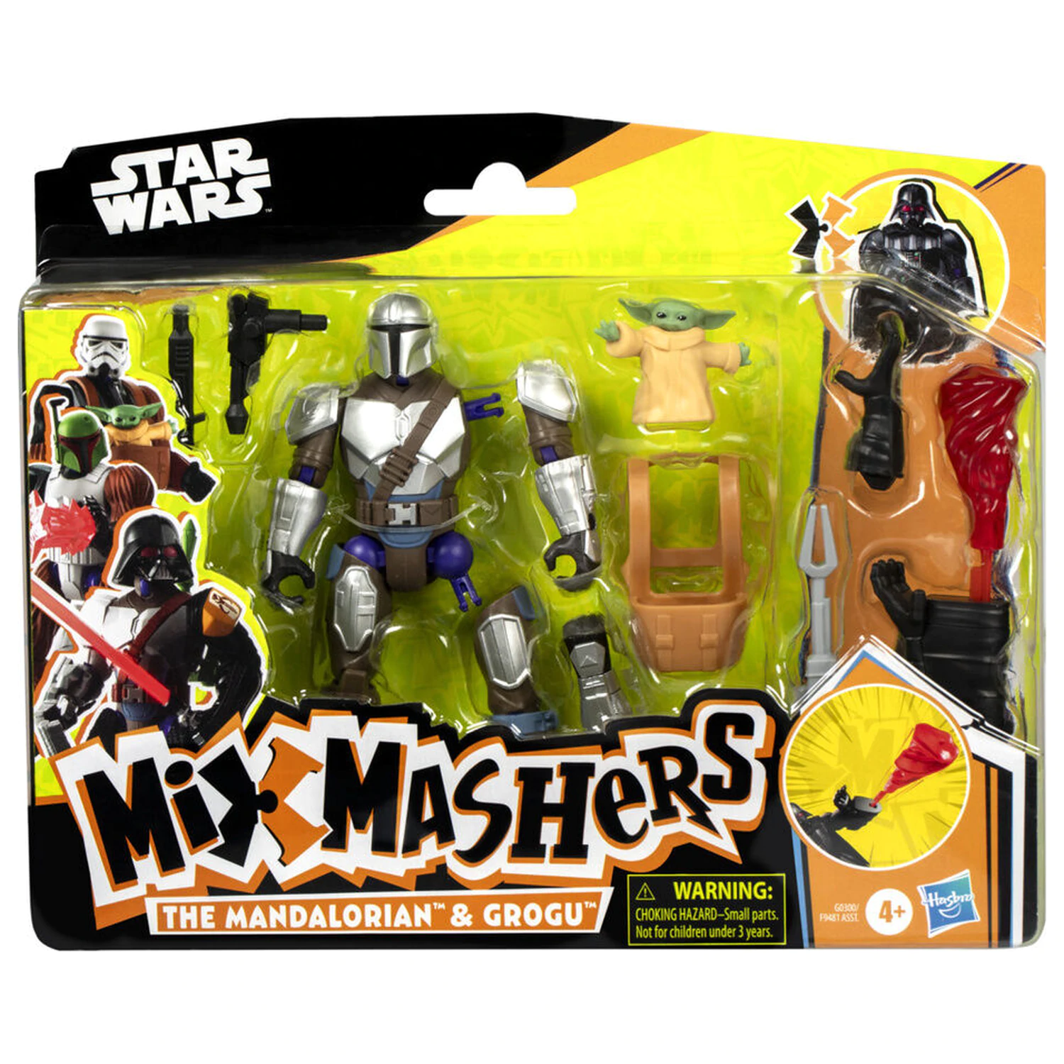 Star Wars Mix Mashers The Mandalorian & Grogu Deluxe figurka 12cm zdjęcie produktu