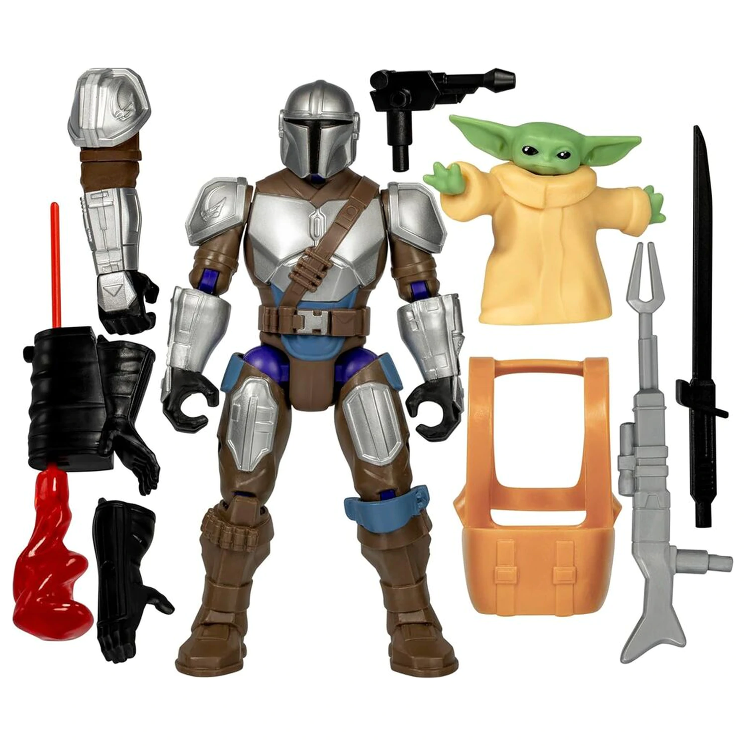 Star Wars Mix Mashers The Mandalorian & Grogu Deluxe figurka 12cm zdjęcie produktu