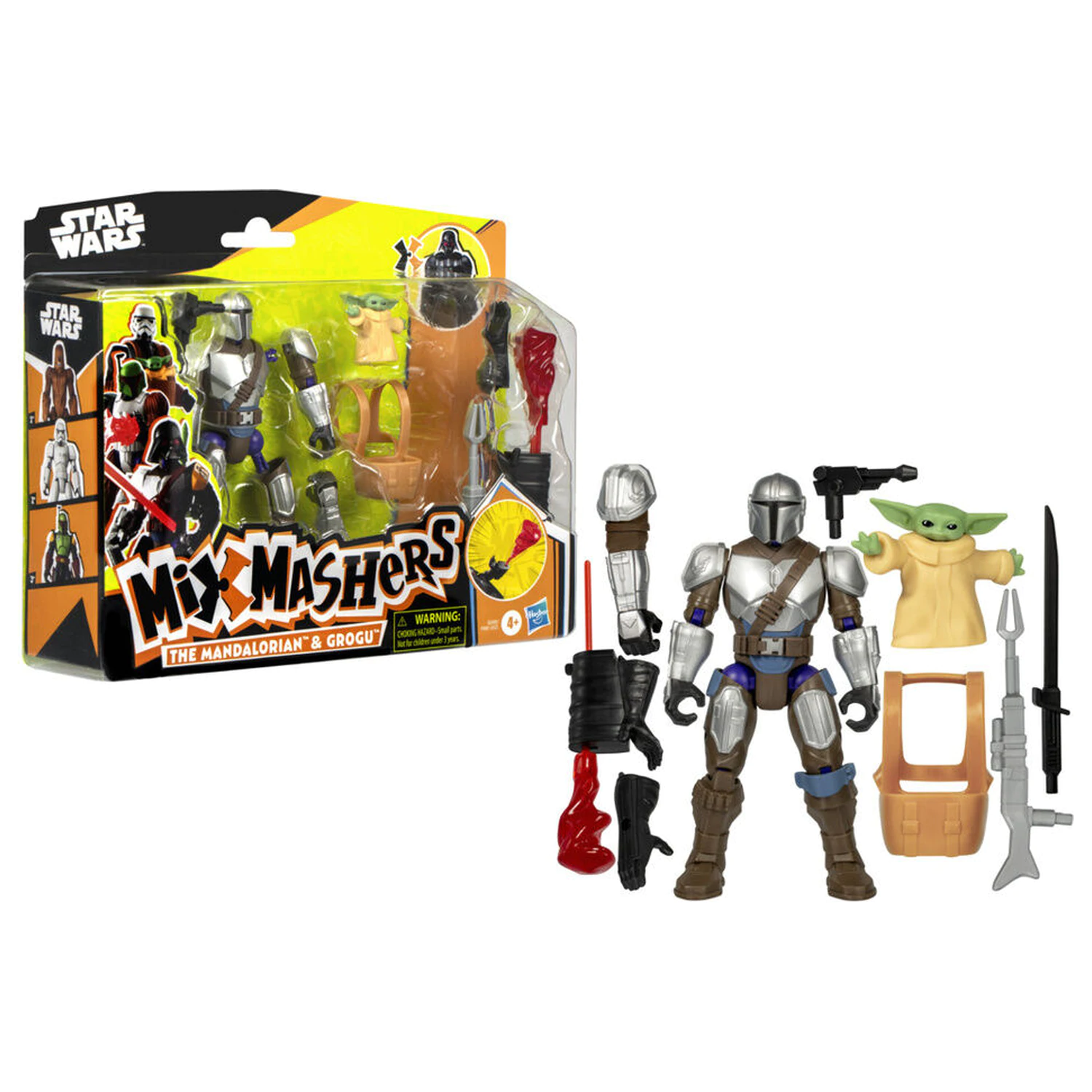 Star Wars Mix Mashers The Mandalorian & Grogu Deluxe figurka 12cm zdjęcie produktu