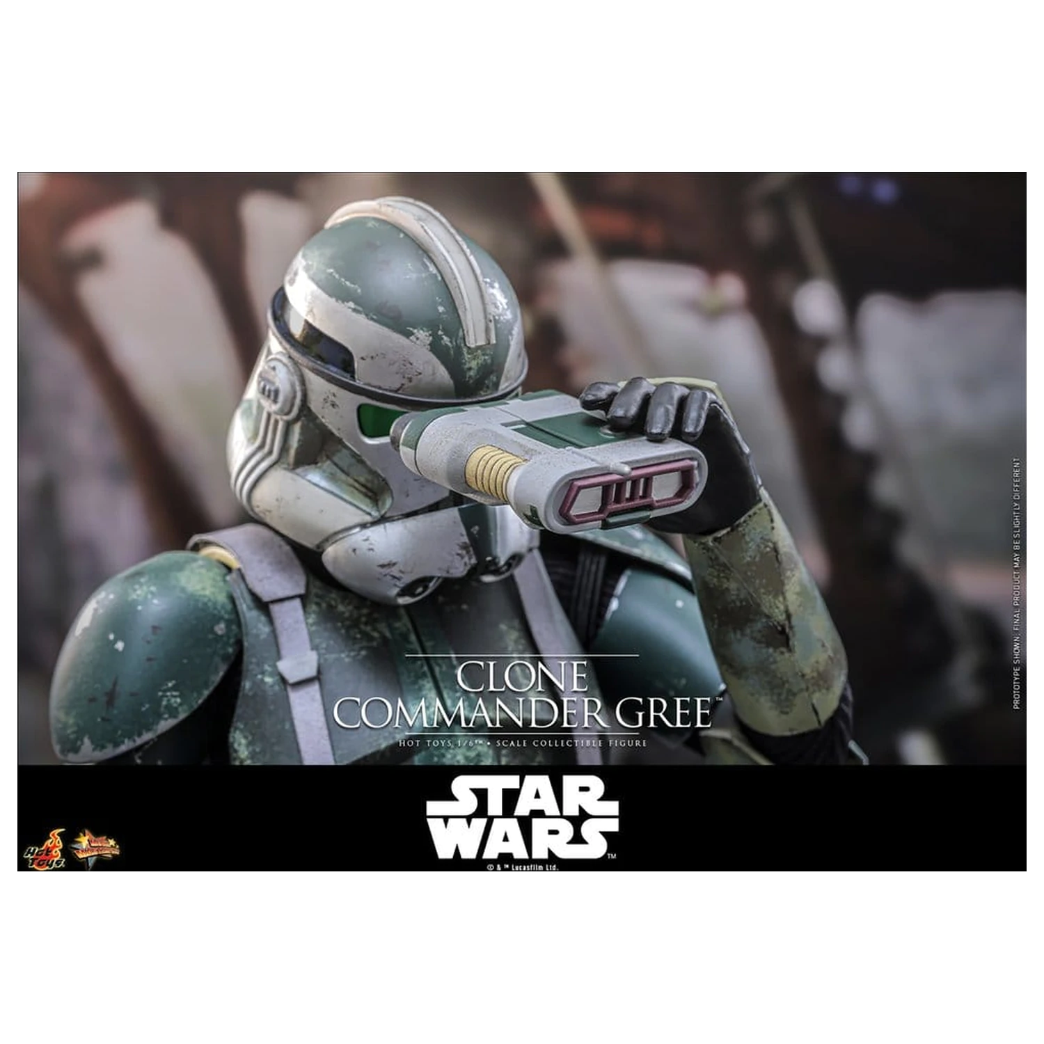 Star Wars Movie Masterpiece Figurka Akcji 1/6 Clone Commander Gree 30 cm zdjęcie produktu