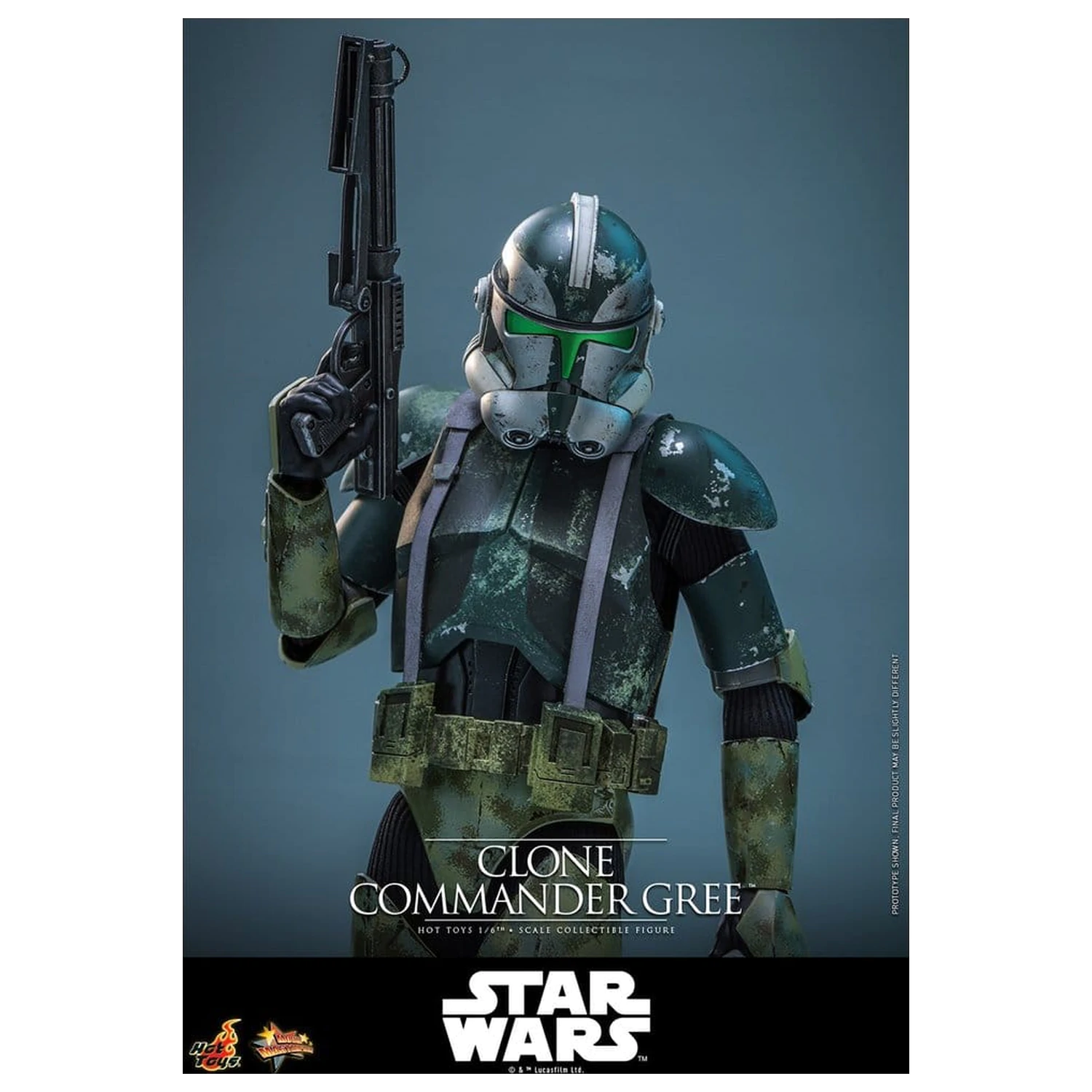 Star Wars Movie Masterpiece Figurka Akcji 1/6 Clone Commander Gree 30 cm zdjęcie produktu
