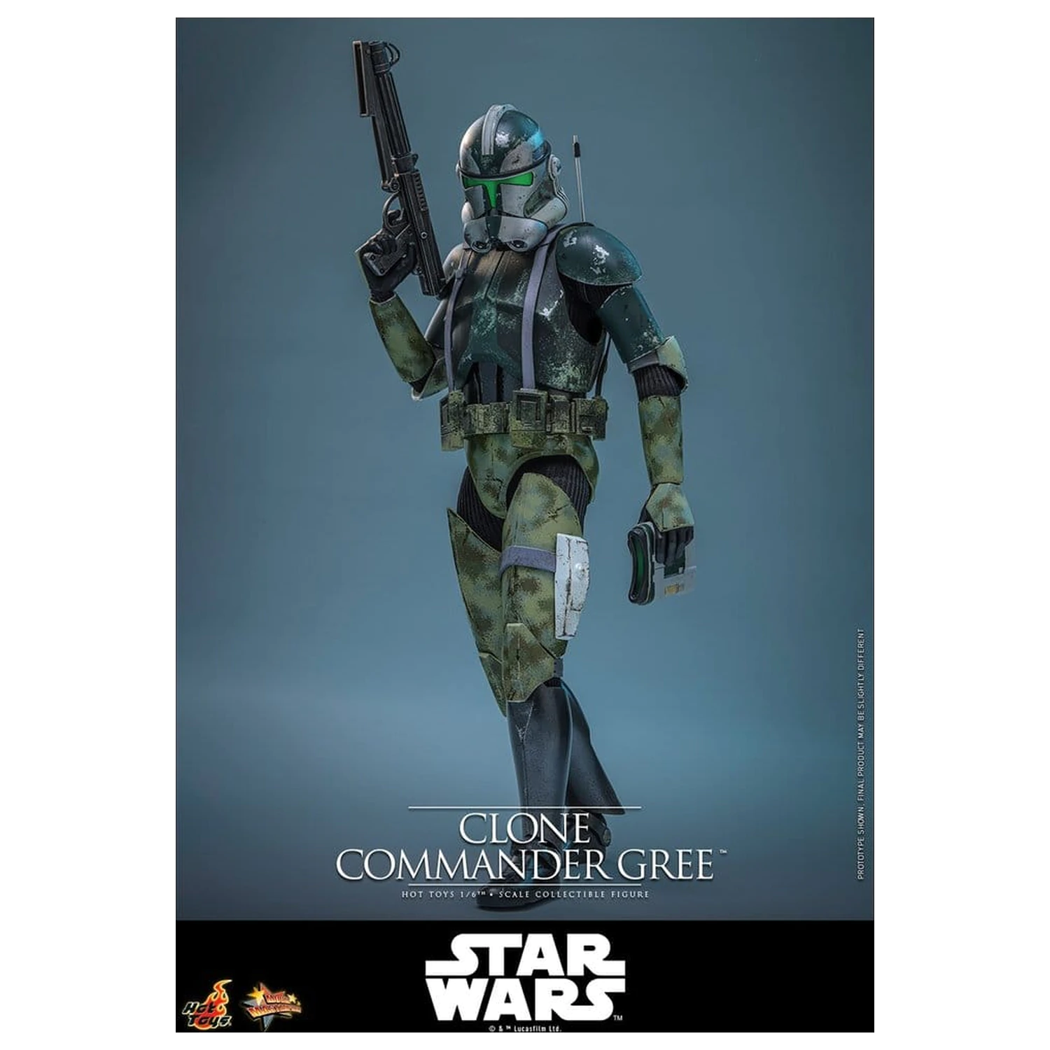 Star Wars Movie Masterpiece Figurka Akcji 1/6 Clone Commander Gree 30 cm zdjęcie produktu