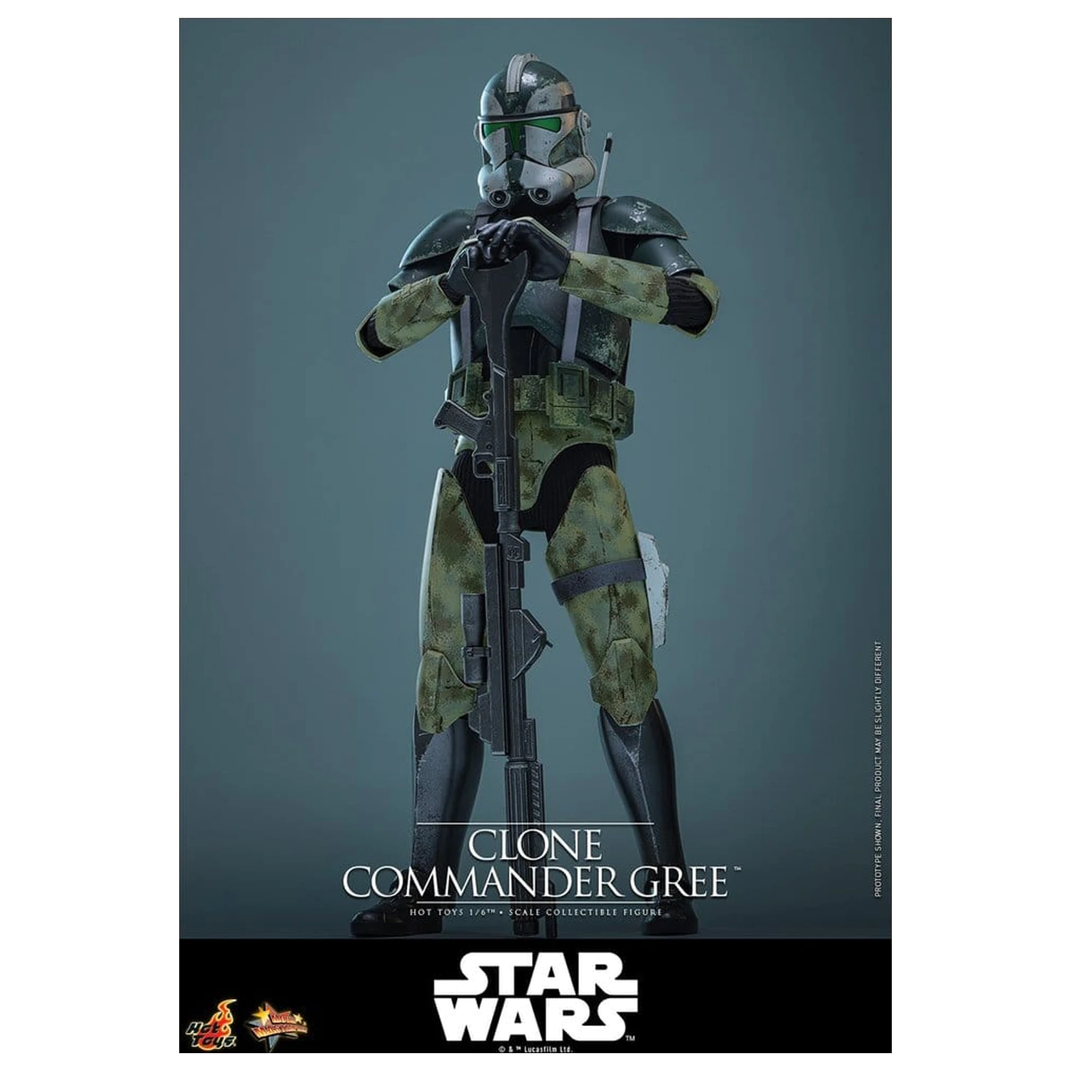 Star Wars Movie Masterpiece Figurka Akcji 1/6 Clone Commander Gree 30 cm zdjęcie produktu