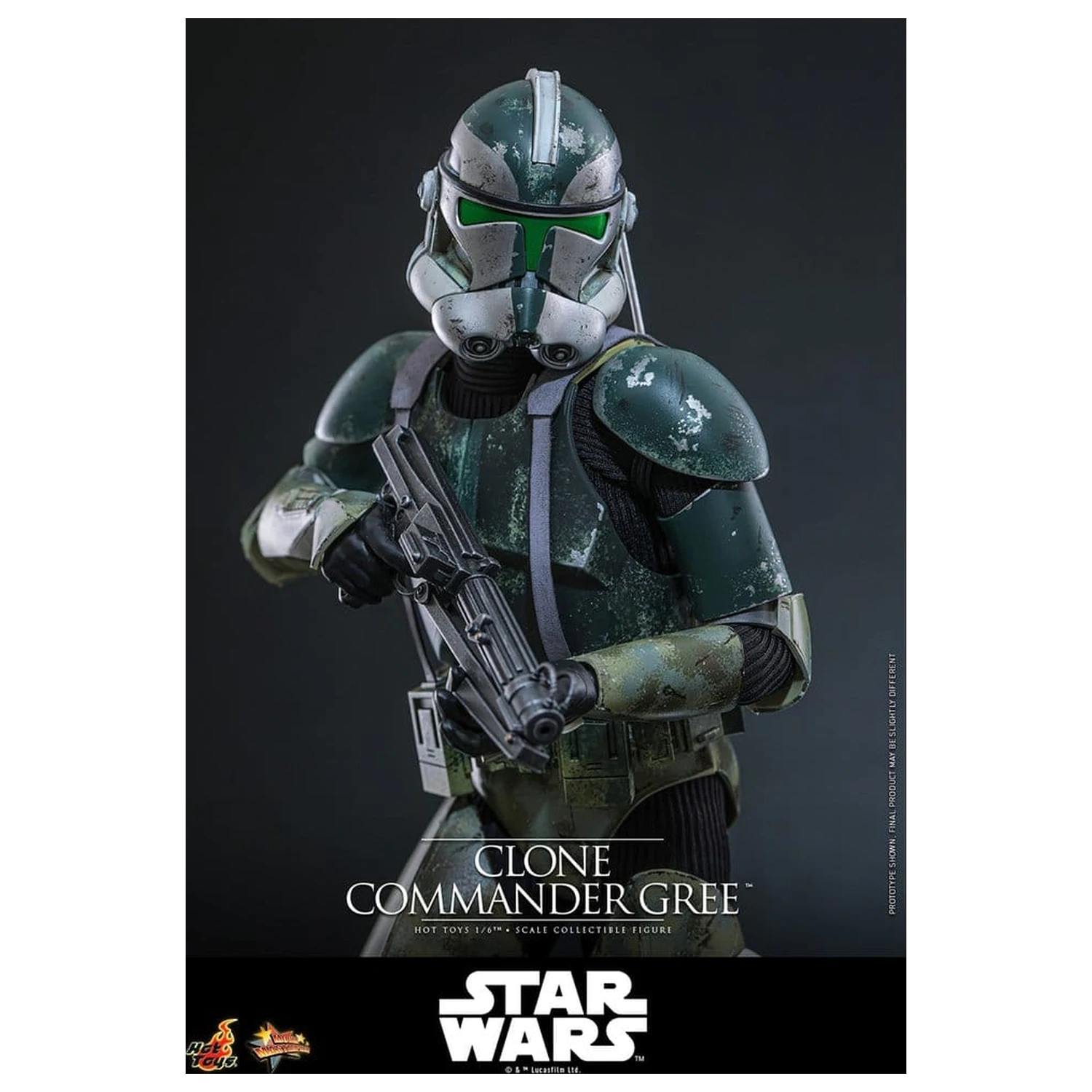 Star Wars Movie Masterpiece Figurka Akcji 1/6 Clone Commander Gree 30 cm zdjęcie produktu