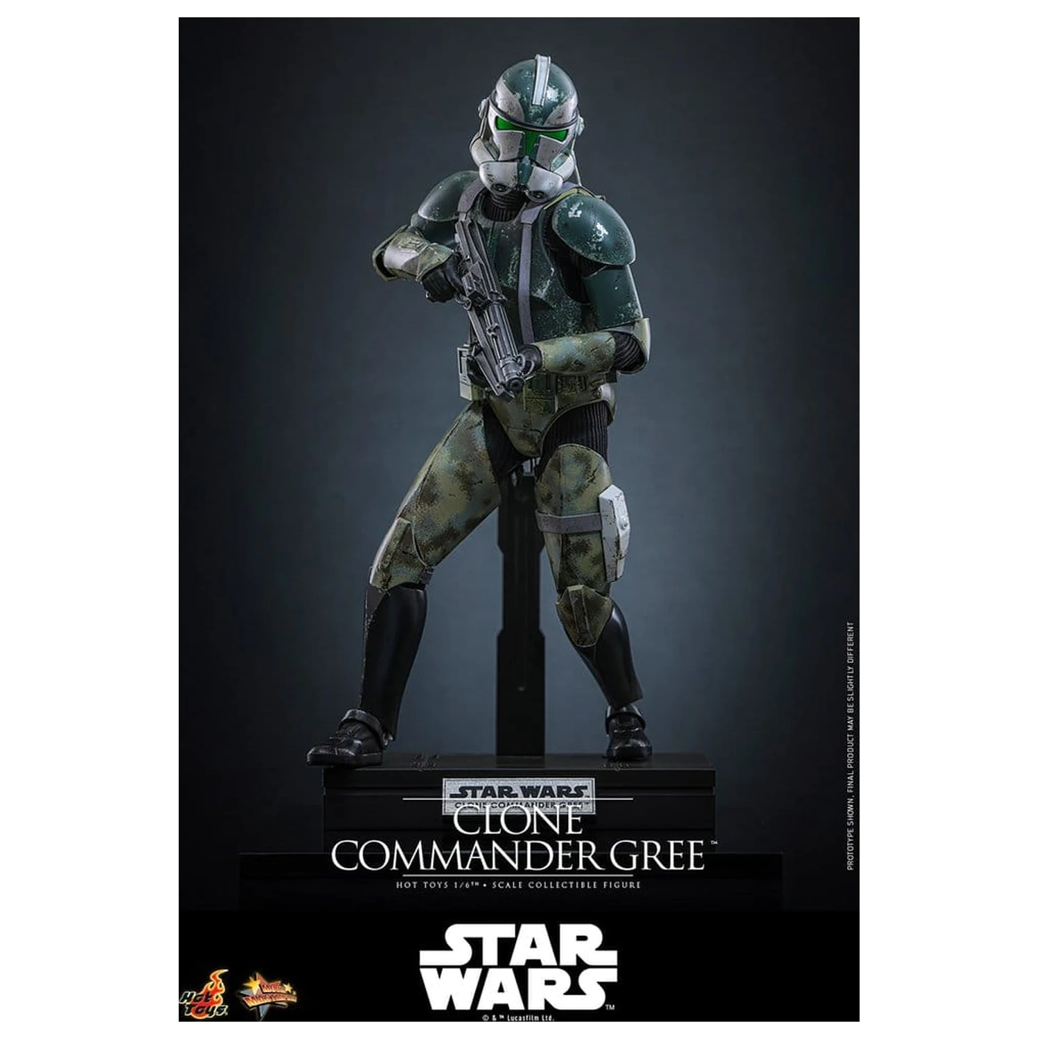 Star Wars Movie Masterpiece Figurka Akcji 1/6 Clone Commander Gree 30 cm zdjęcie produktu