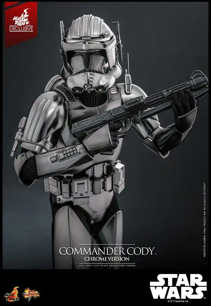 Star Wars Movie Masterpiece Figurka Akcji 1/6 Commander Cody (Chrome Version) Hot Toys Exclusive 30 cm zdjęcie produktu