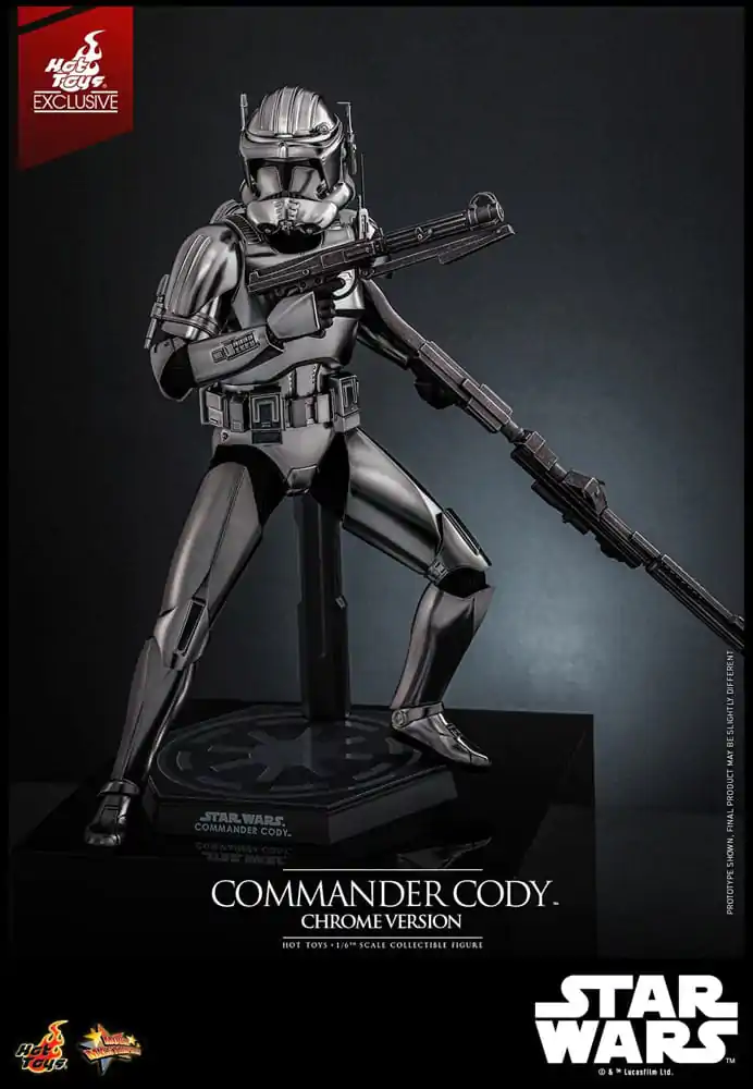 Star Wars Movie Masterpiece Figurka Akcji 1/6 Commander Cody (Chrome Version) Hot Toys Exclusive 30 cm zdjęcie produktu