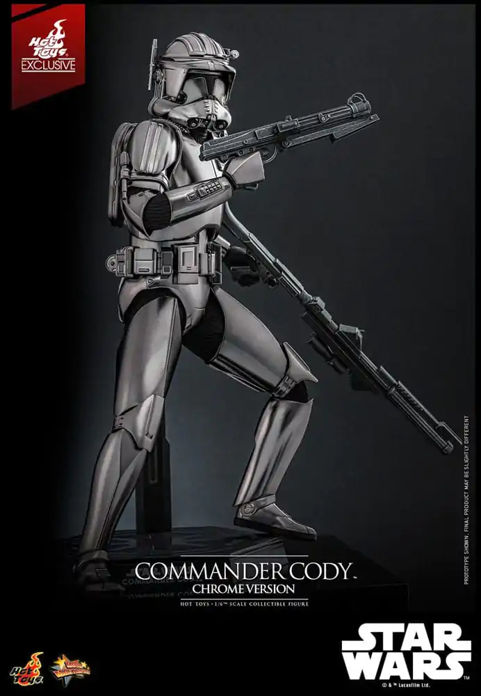 Star Wars Movie Masterpiece Figurka Akcji 1/6 Commander Cody (Chrome Version) Hot Toys Exclusive 30 cm zdjęcie produktu