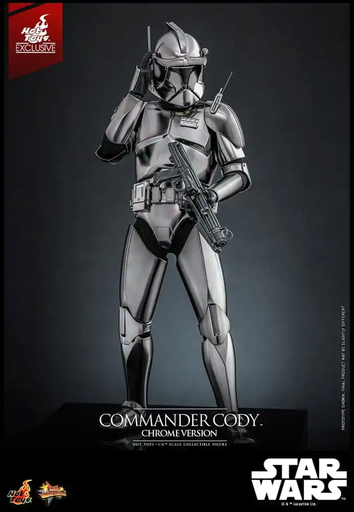 Star Wars Movie Masterpiece Figurka Akcji 1/6 Commander Cody (Chrome Version) Hot Toys Exclusive 30 cm zdjęcie produktu