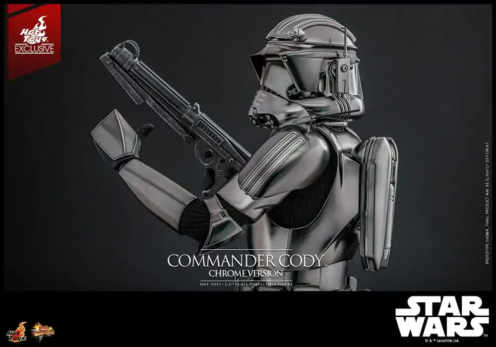 Star Wars Movie Masterpiece Figurka Akcji 1/6 Commander Cody (Chrome Version) Hot Toys Exclusive 30 cm zdjęcie produktu