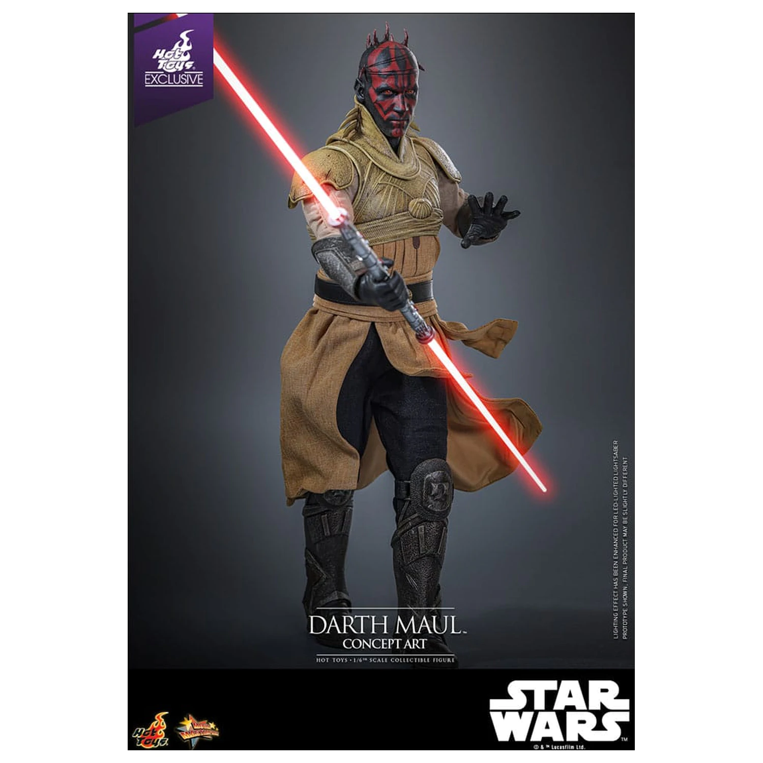 Star Wars Movie Masterpiece Figurka Akcji 1/6 Darth Maul (Concept Art) Hot Toys Exclusive 35 cm zdjęcie produktu