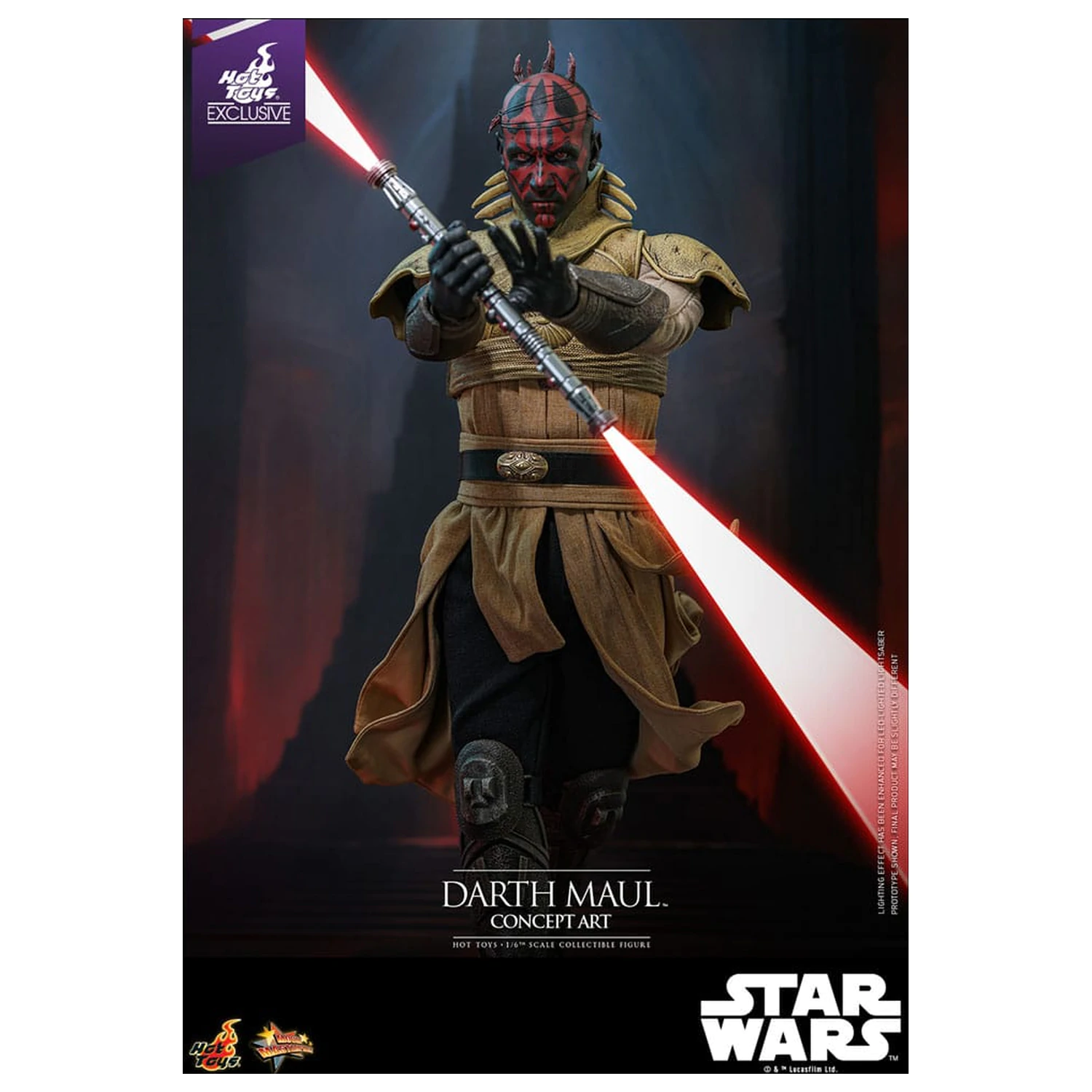 Star Wars Movie Masterpiece Figurka Akcji 1/6 Darth Maul (Concept Art) Hot Toys Exclusive 35 cm zdjęcie produktu
