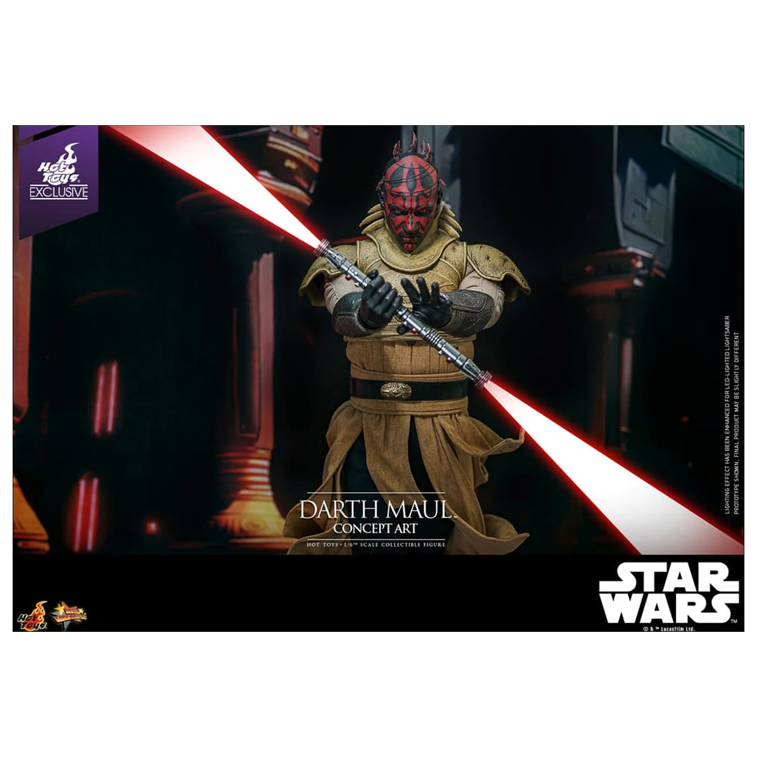 Star Wars Movie Masterpiece Figurka Akcji 1/6 Darth Maul (Concept Art) Hot Toys Exclusive 35 cm zdjęcie produktu