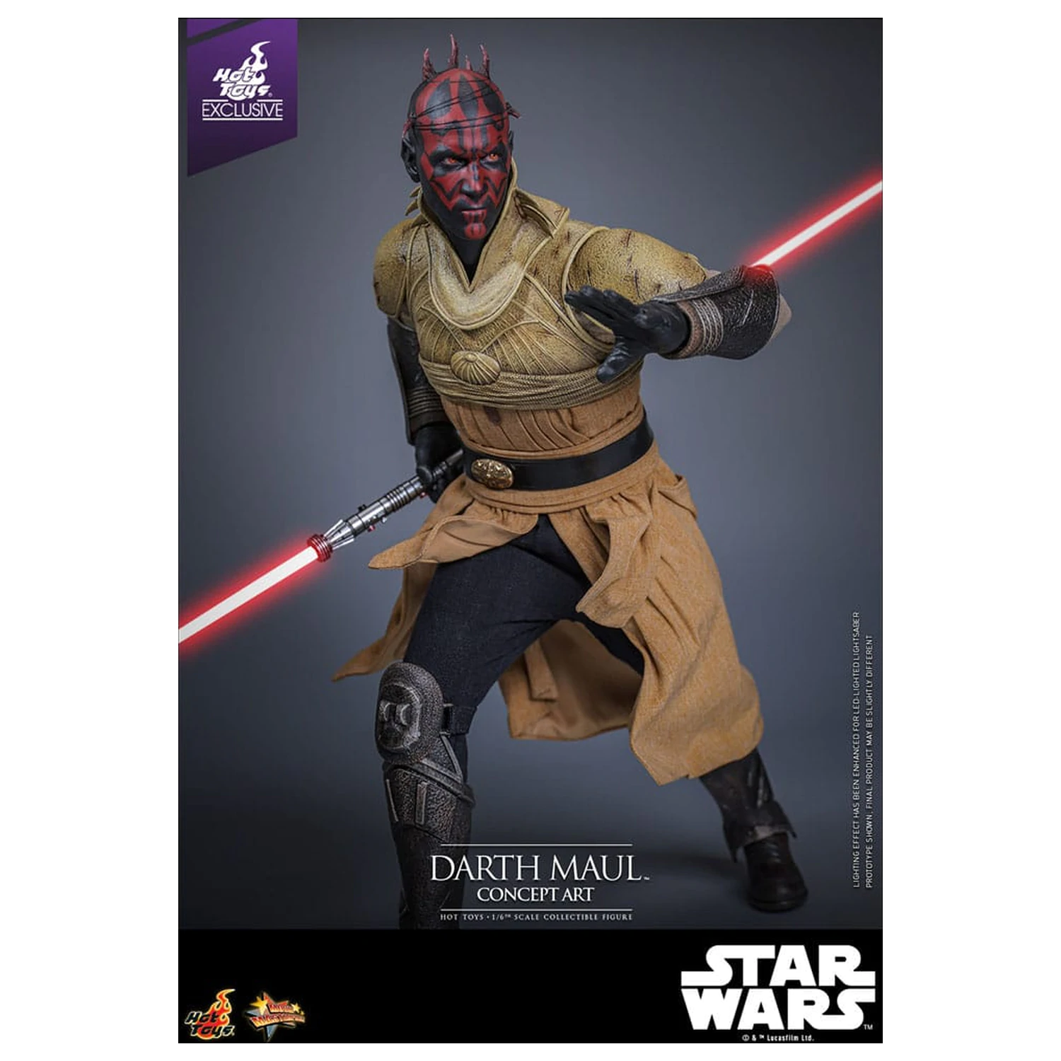 Star Wars Movie Masterpiece Figurka Akcji 1/6 Darth Maul (Concept Art) Hot Toys Exclusive 35 cm zdjęcie produktu