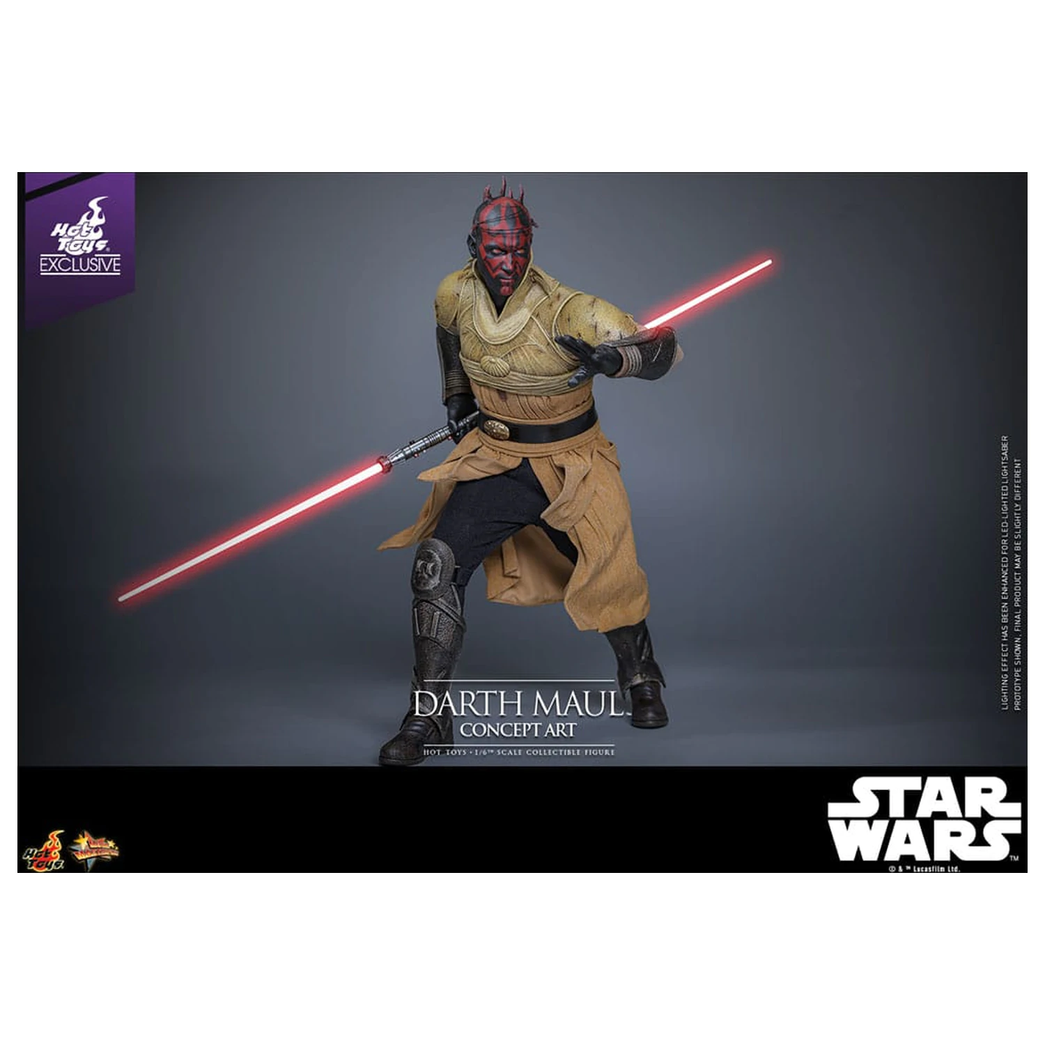 Star Wars Movie Masterpiece Figurka Akcji 1/6 Darth Maul (Concept Art) Hot Toys Exclusive 35 cm zdjęcie produktu