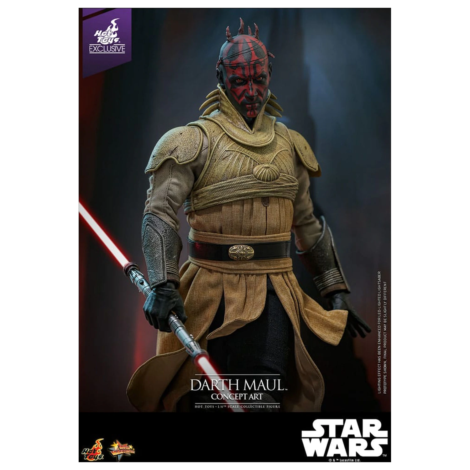 Star Wars Movie Masterpiece Figurka Akcji 1/6 Darth Maul (Concept Art) Hot Toys Exclusive 35 cm zdjęcie produktu