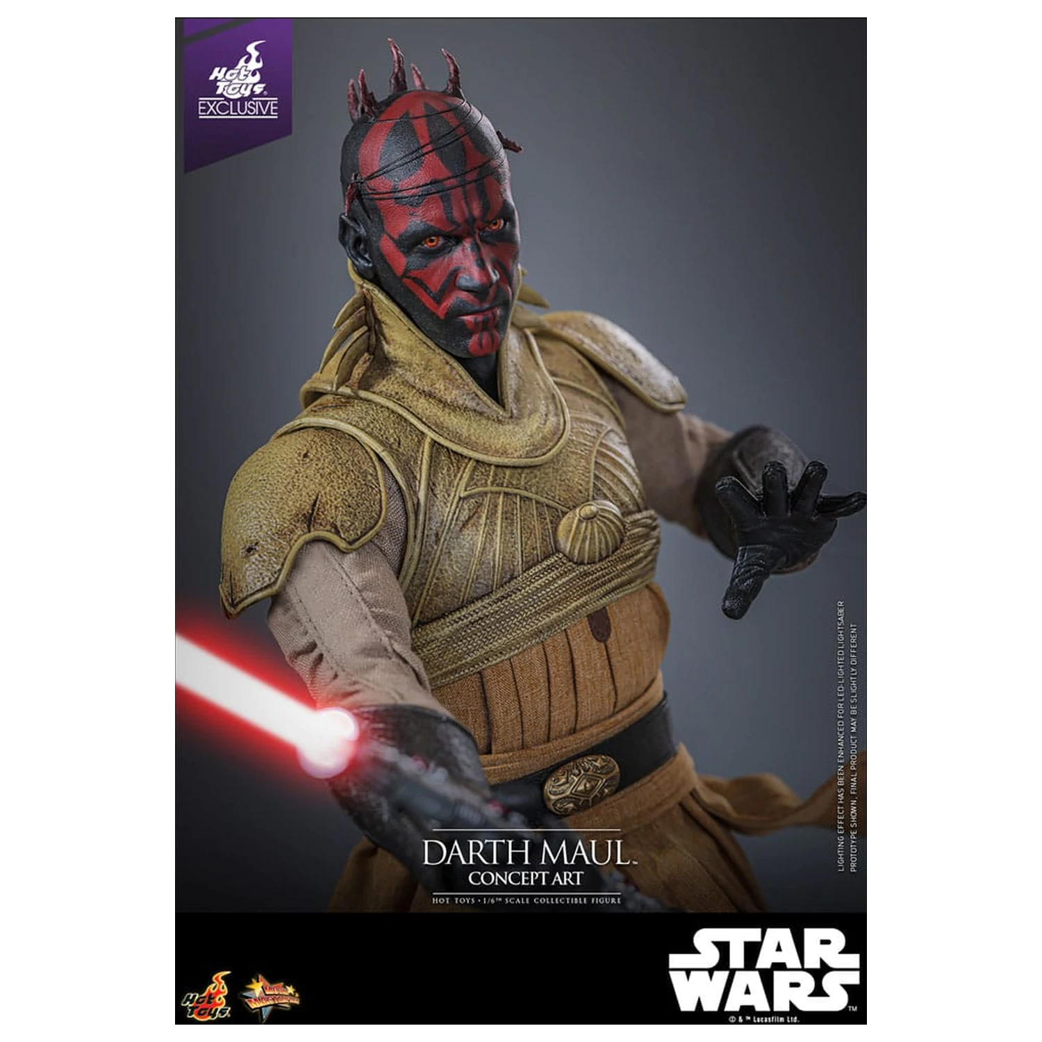 Star Wars Movie Masterpiece Figurka Akcji 1/6 Darth Maul (Concept Art) Hot Toys Exclusive 35 cm zdjęcie produktu