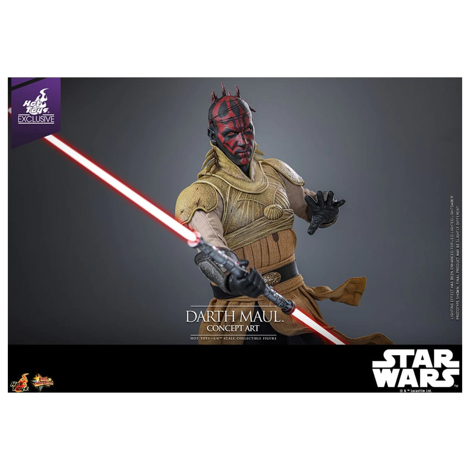 Star Wars Movie Masterpiece Figurka Akcji 1/6 Darth Maul (Concept Art) Hot Toys Exclusive 35 cm zdjęcie produktu
